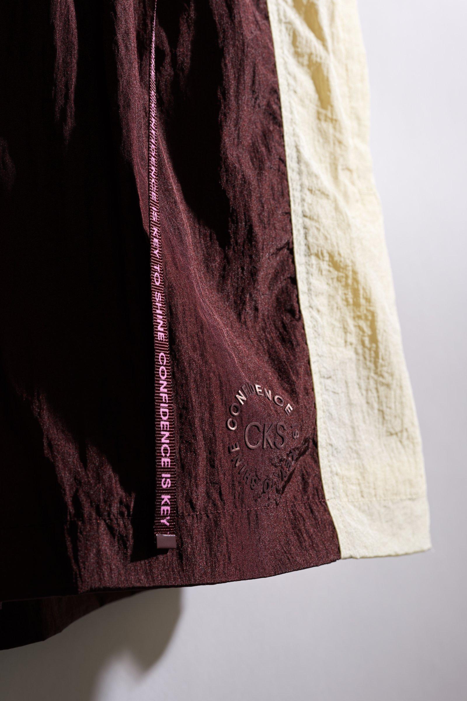 CKS - SHORTY - sports short - burgundy