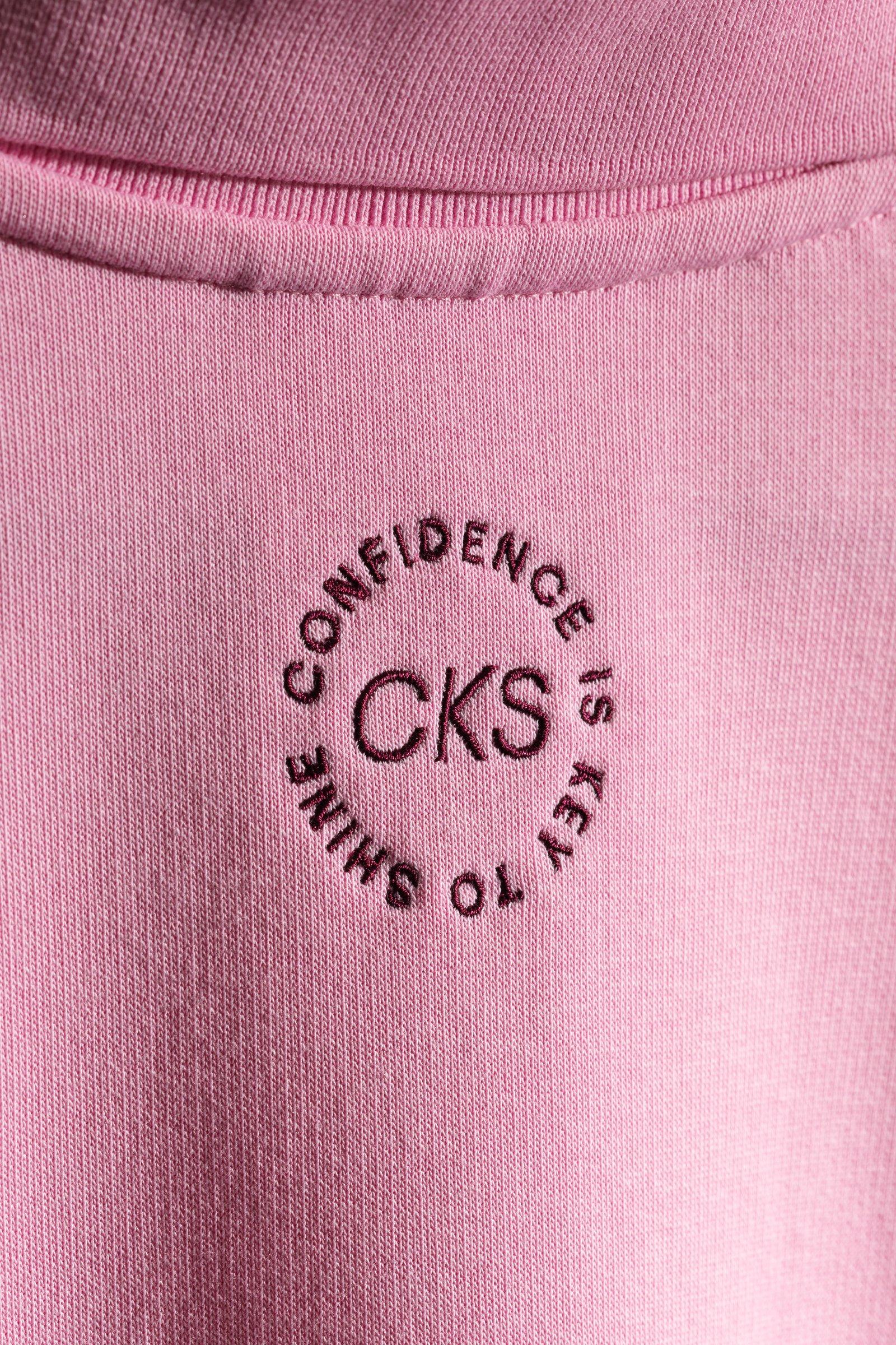 CKS - SWEEP - polo - rose clair