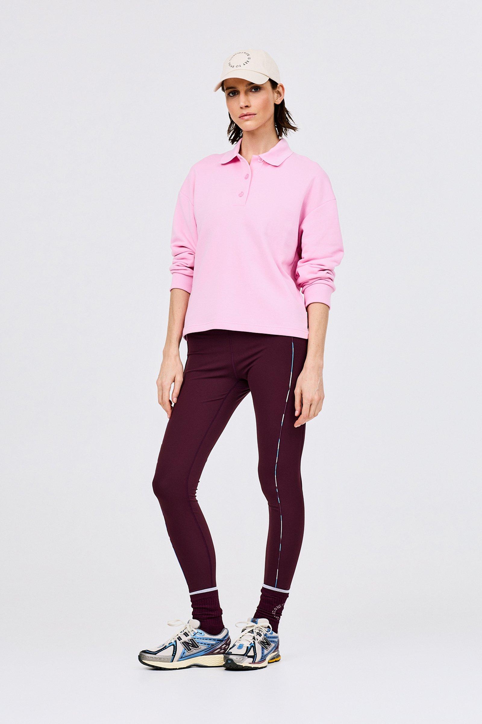 CKS - SWEEP - polo - rose clair