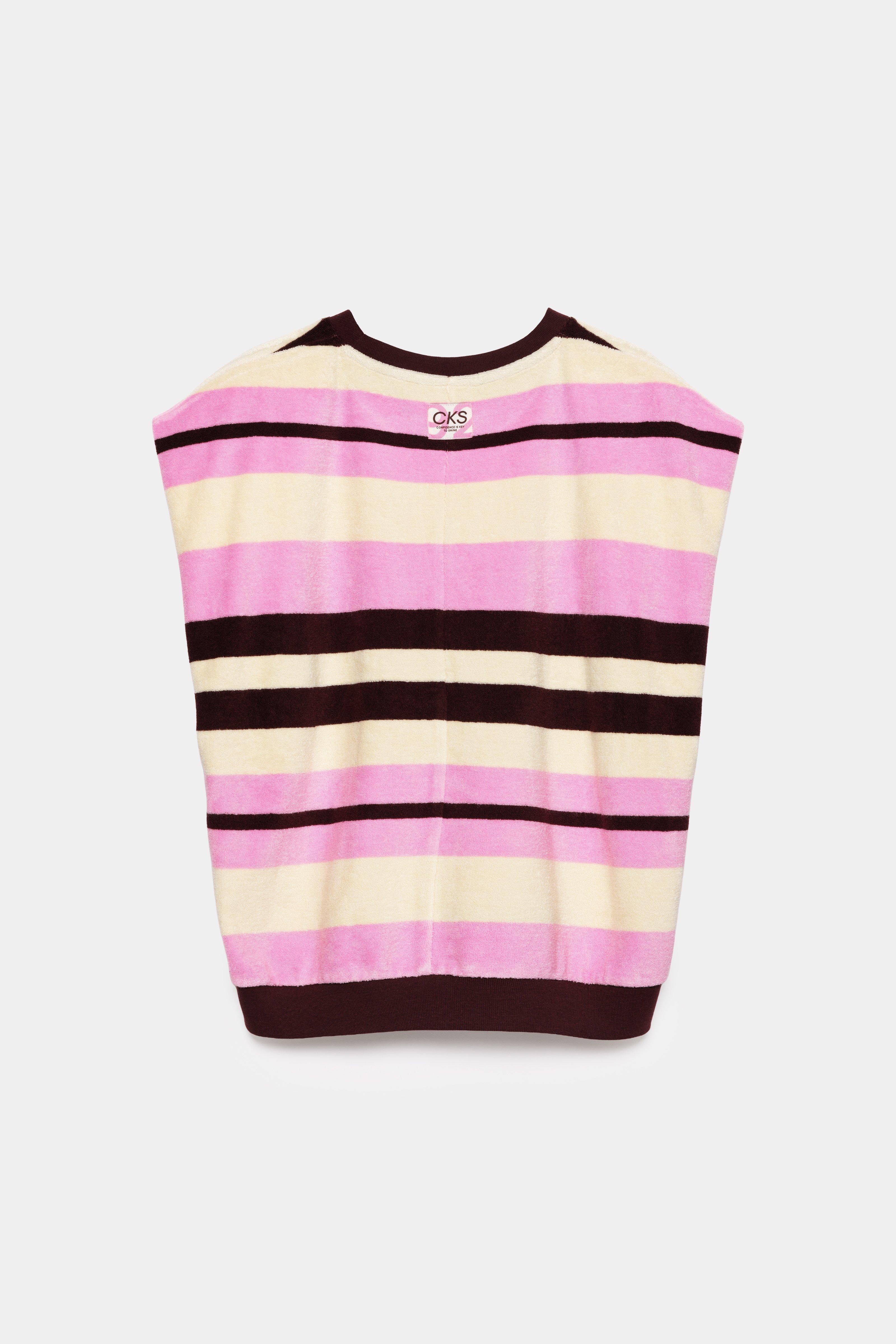 CKS - TAMINO - mouwloze top - wit