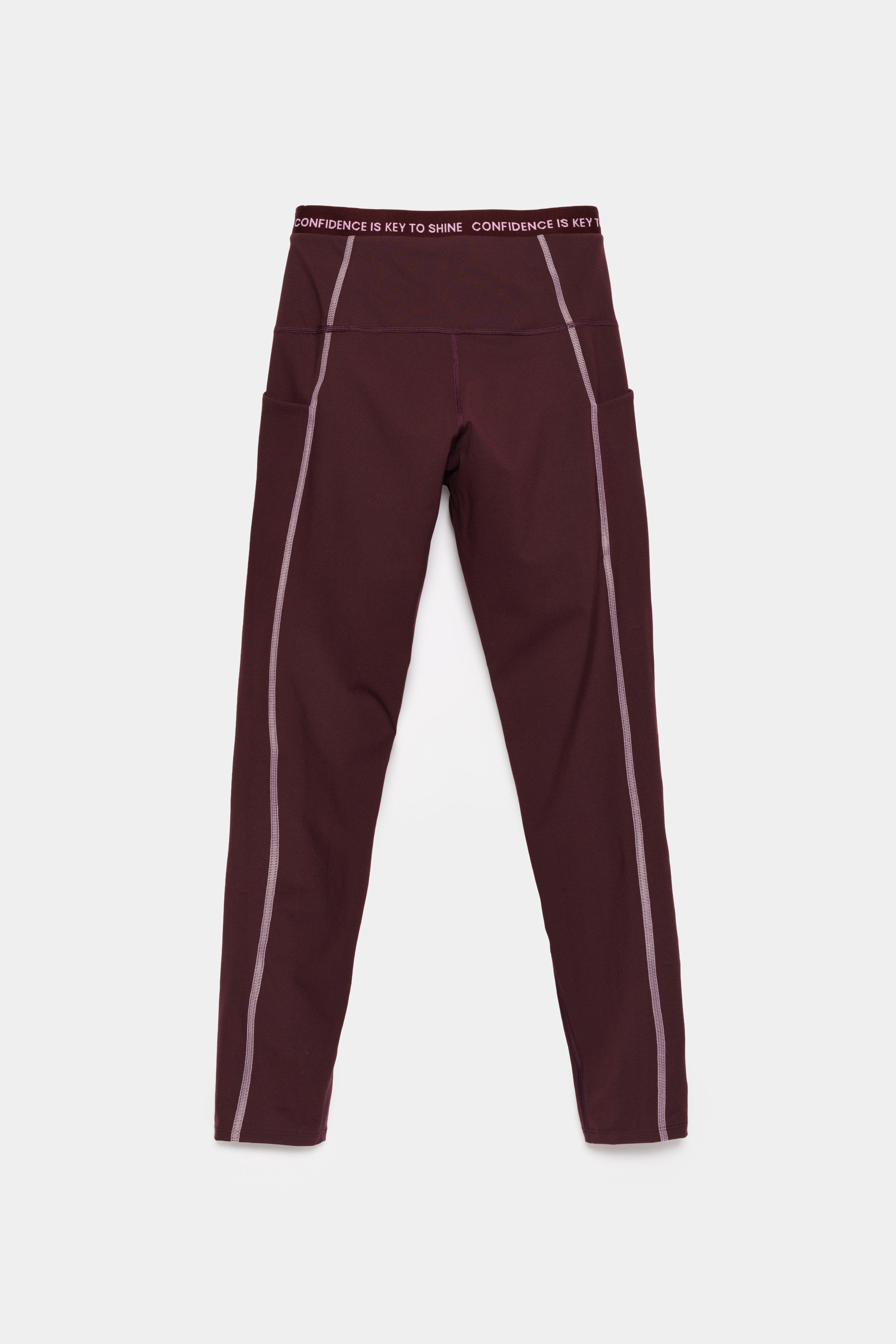 CKS - TEMPO - lange legging - bordeaux