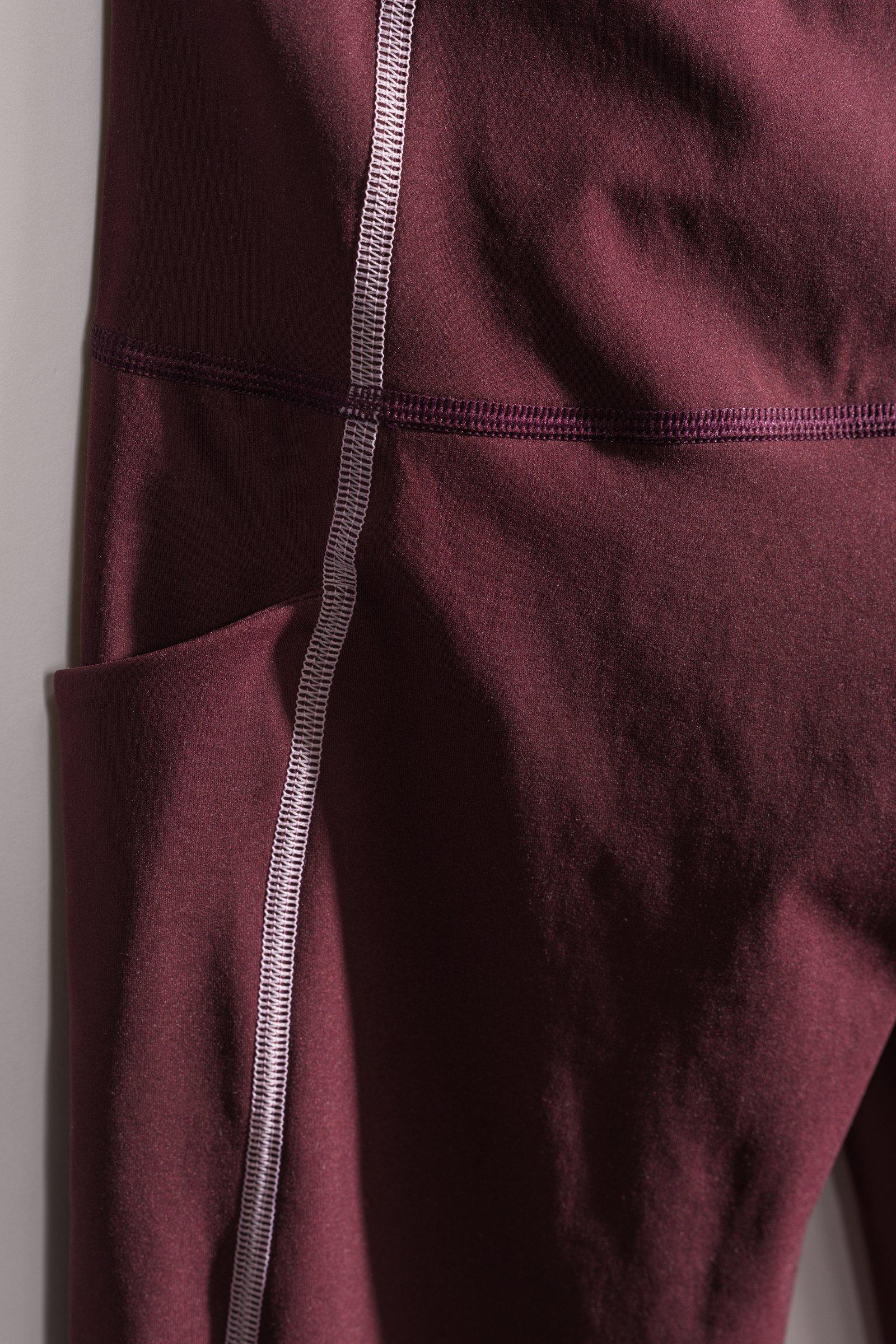 CKS - TEMPO - long legging - burgundy