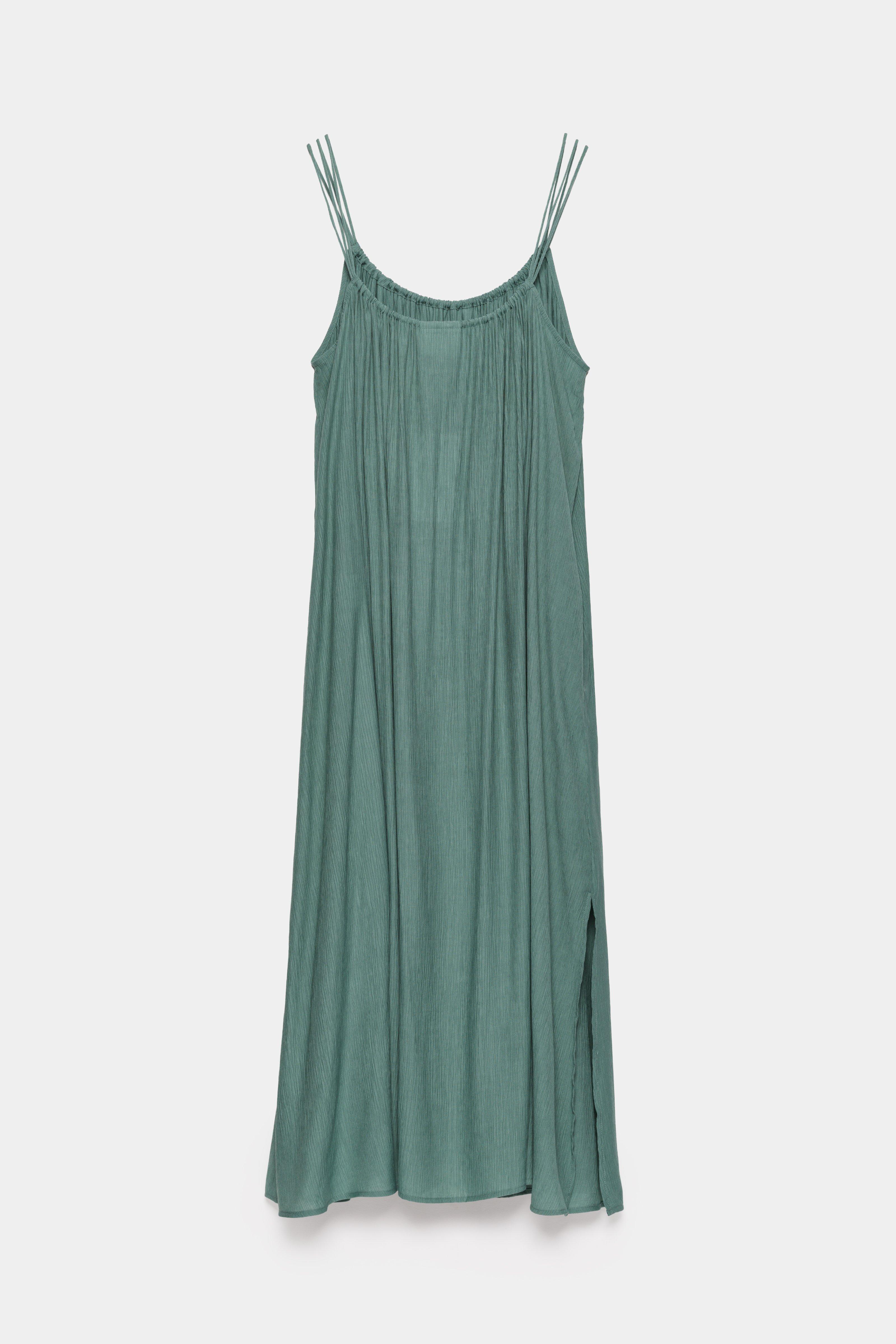 CKS - DEEPLY - long dress - dark green