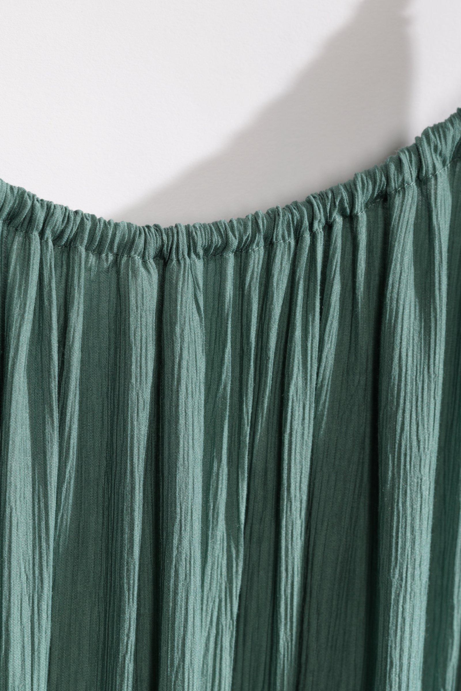 CKS - DEEPLY - long dress - dark green