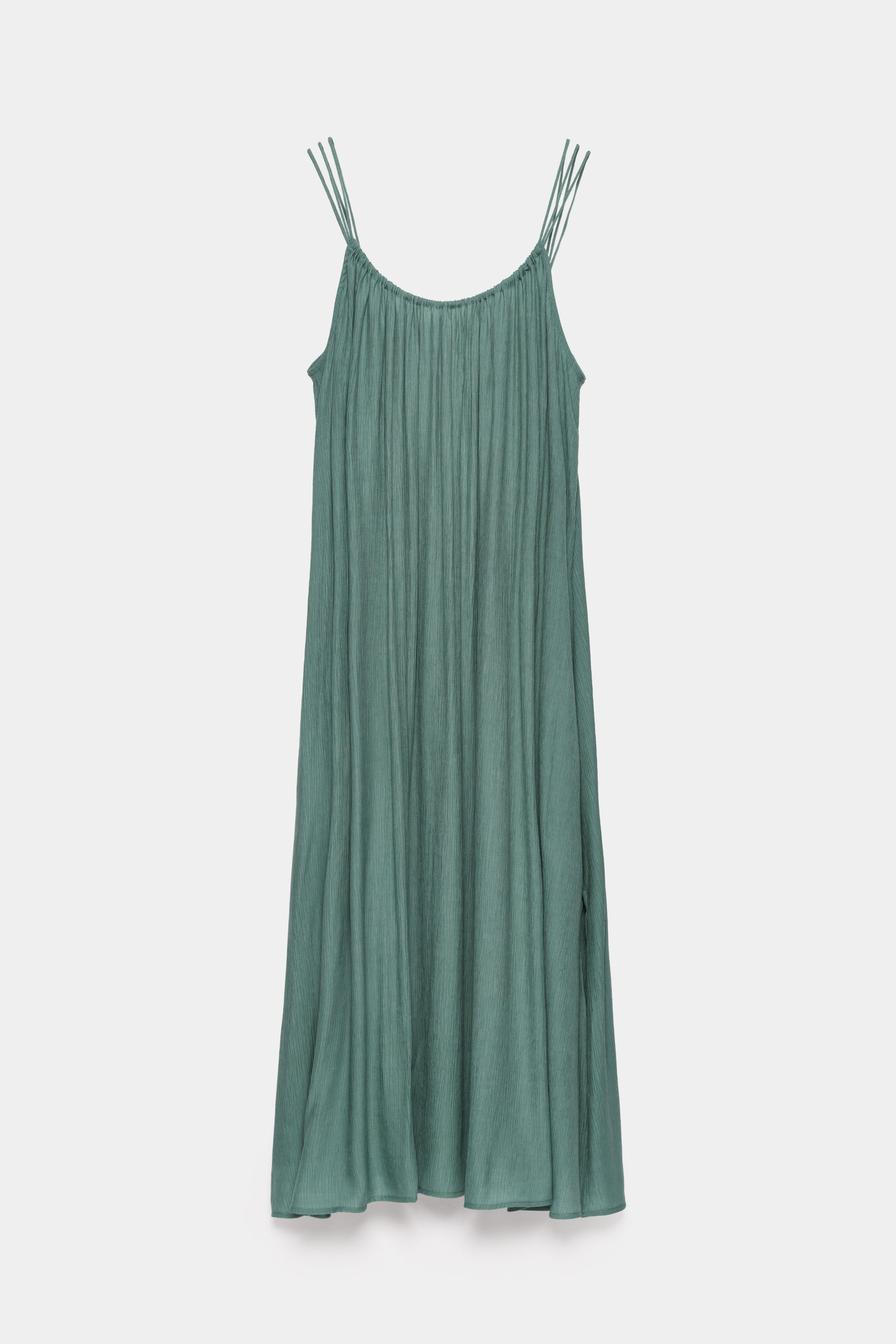 CKS - DEEPLY - long dress - dark green