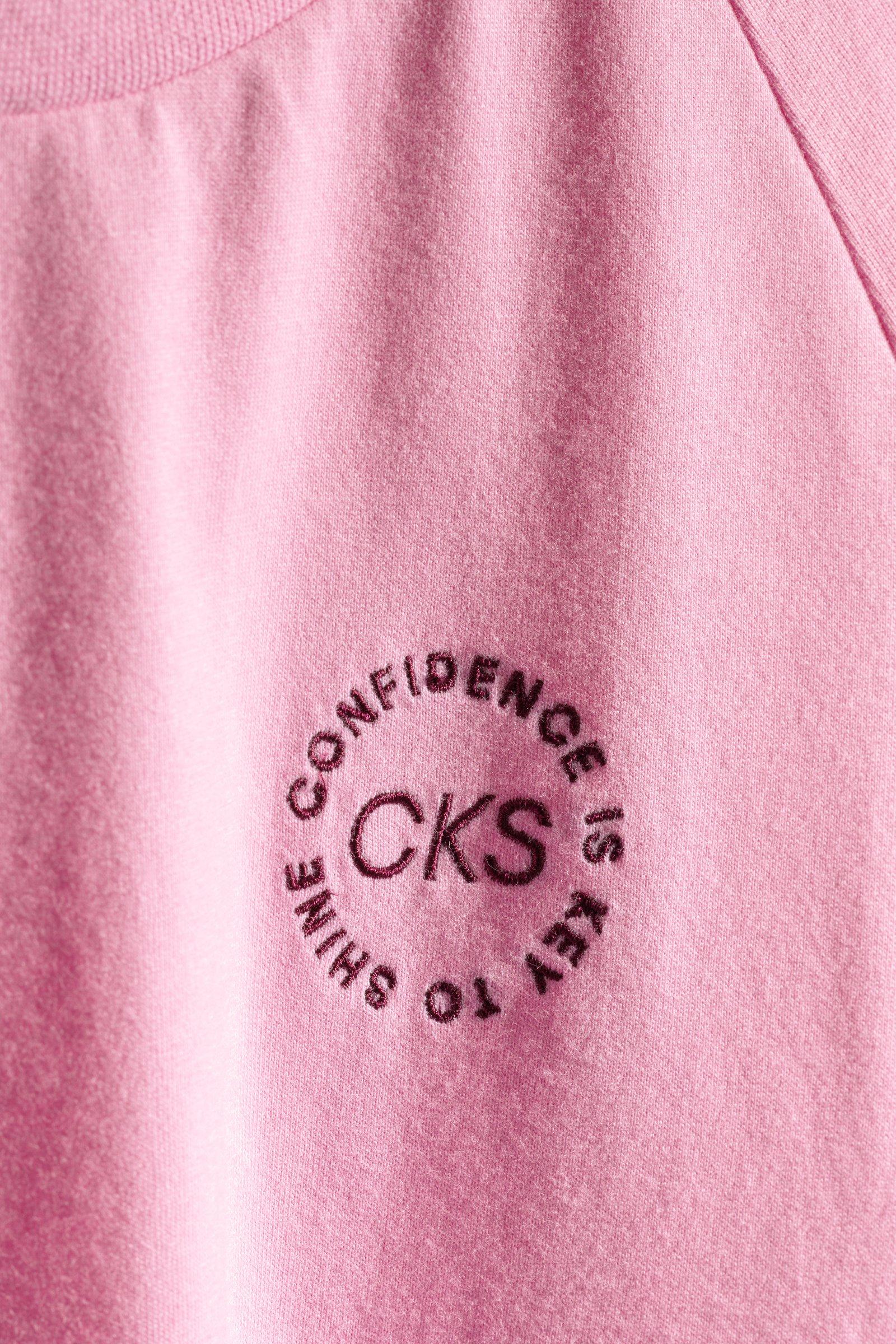 CKS - TILLIE - t-shirt &agrave; manches courtes - rose clair