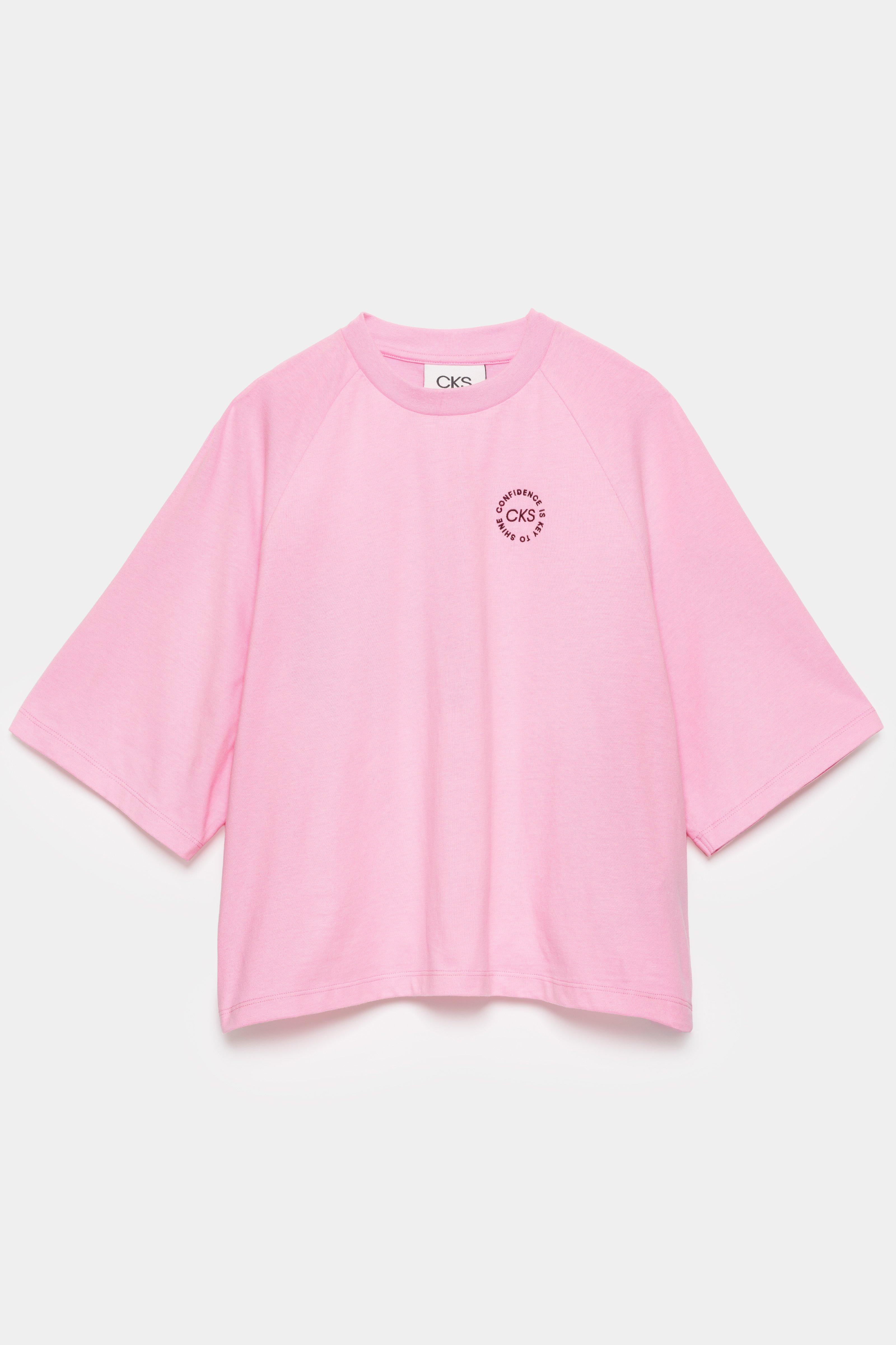 CKS - TILLIE - T-Shirt Kurzarm - Hellrosa