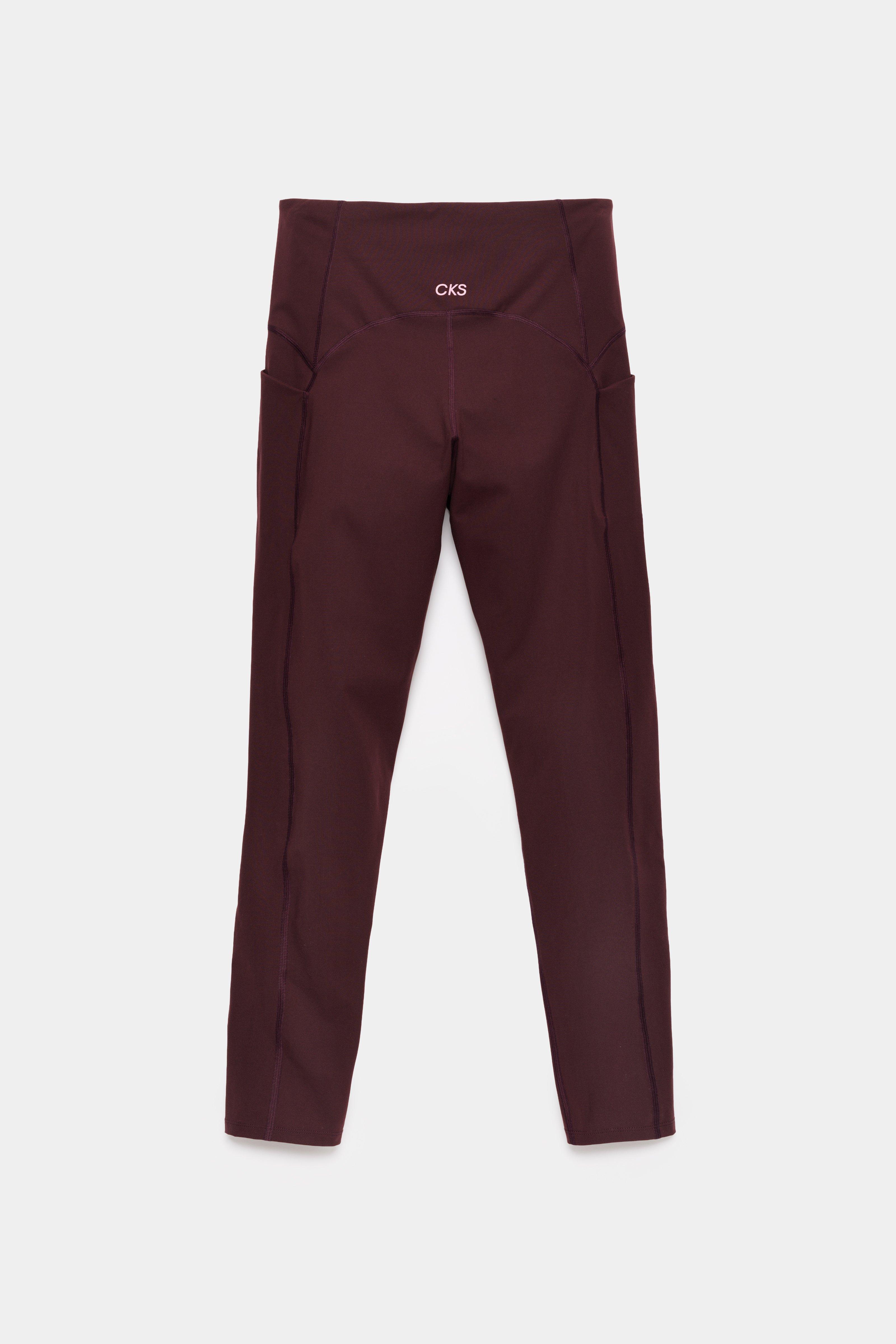 CKS - TOUGH - long legging - burgundy