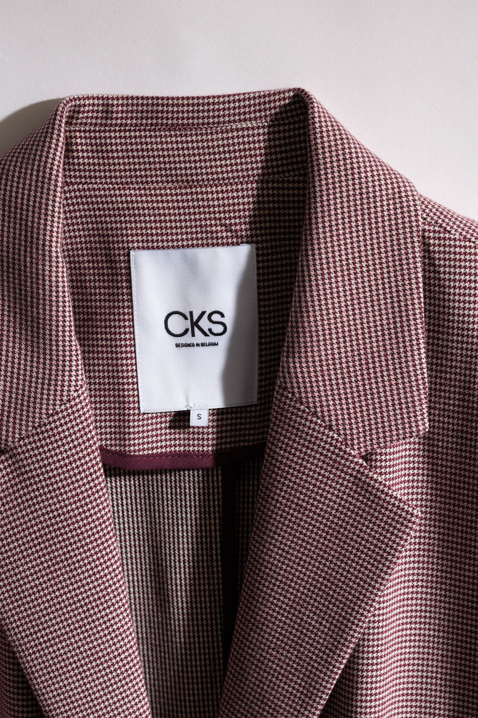 CKS - CLAZER - blazer - bordeaux