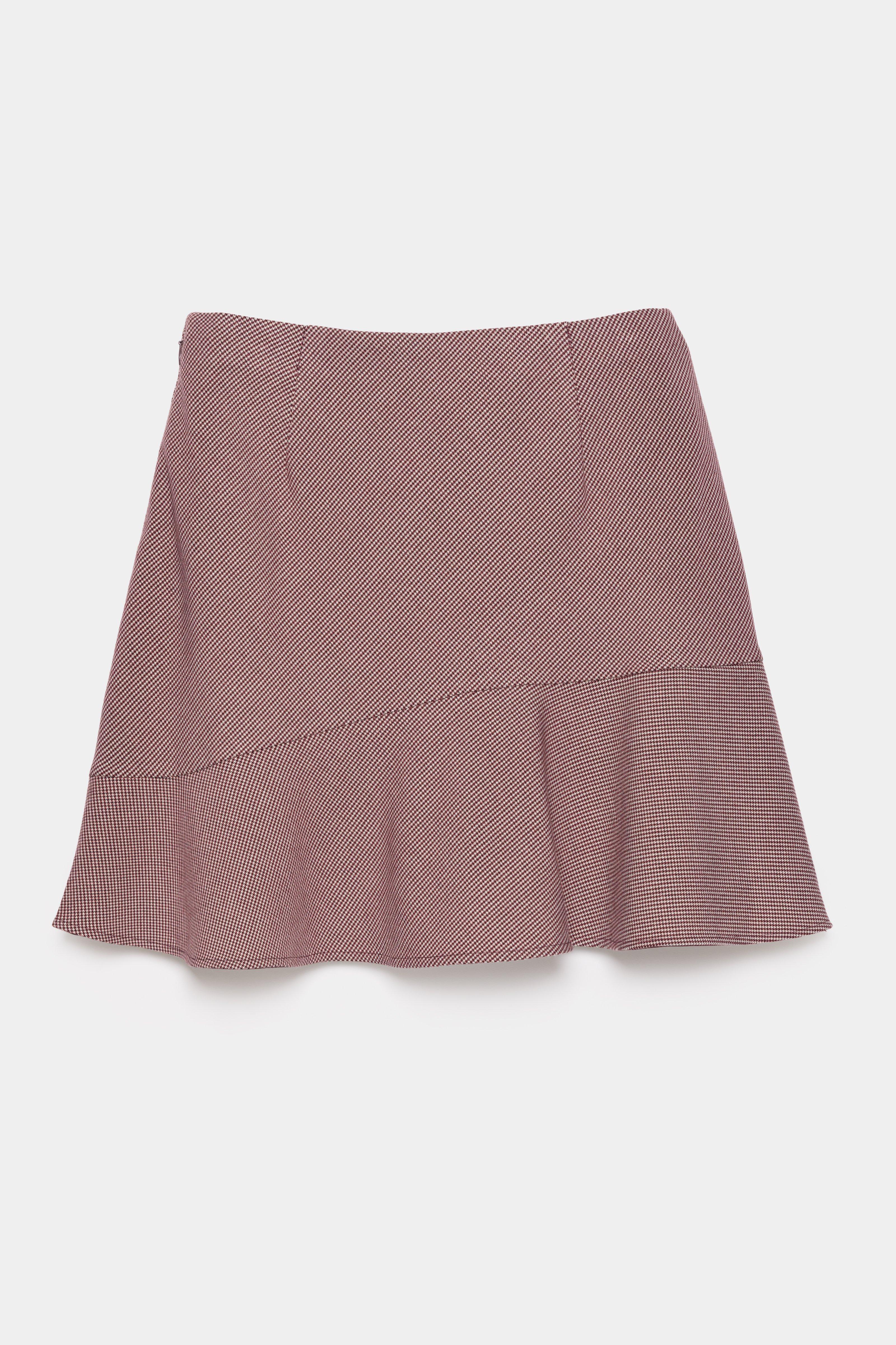 CKS - SKUTIE - short skirt - burgundy