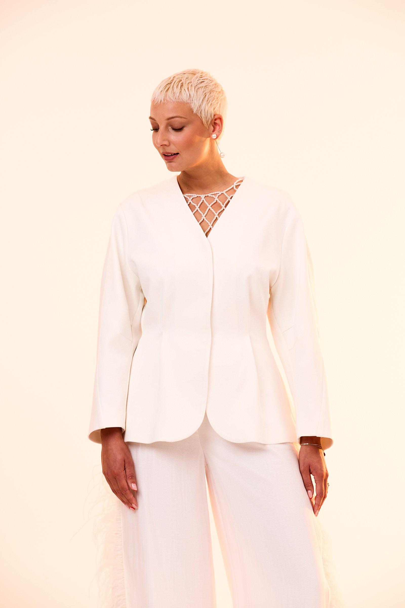 CKS - ChantichouxIrmy - blazer - white