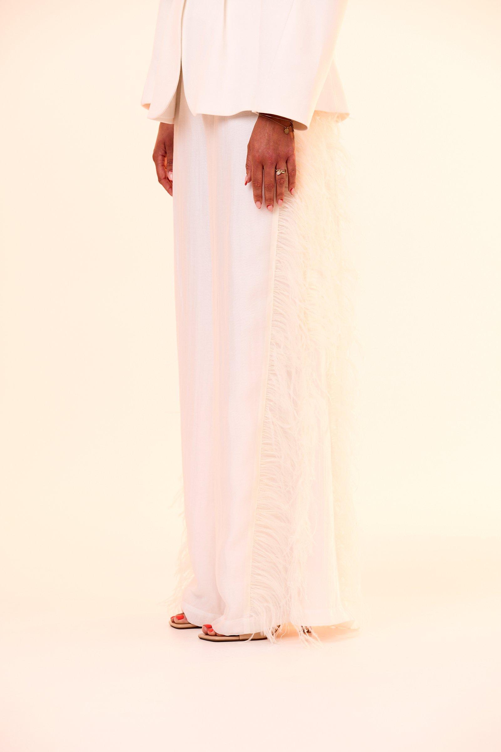 CKS - NuggetxIrmy - long trouser - white