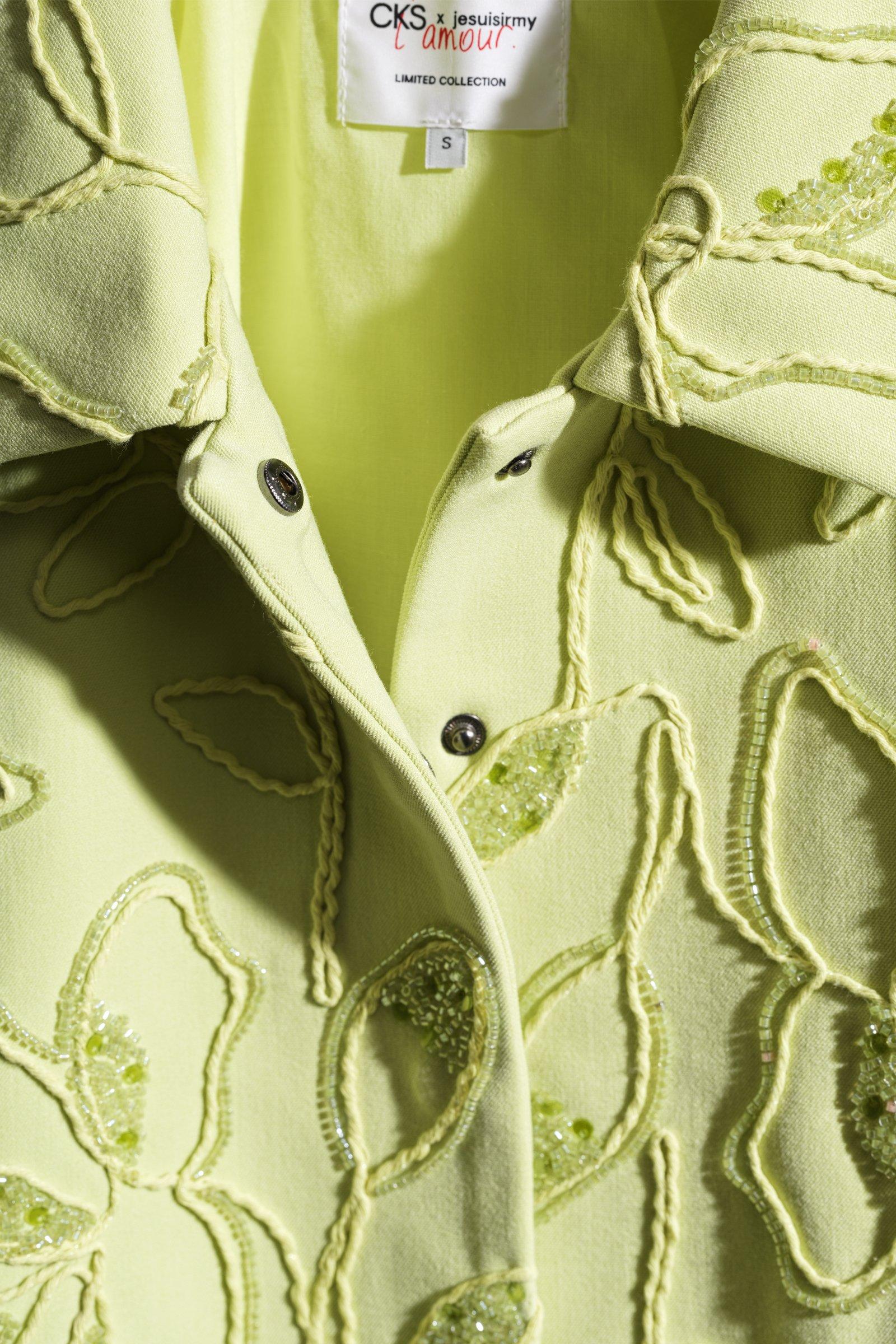 CKS - FrankiexIrmy - short coat - light green