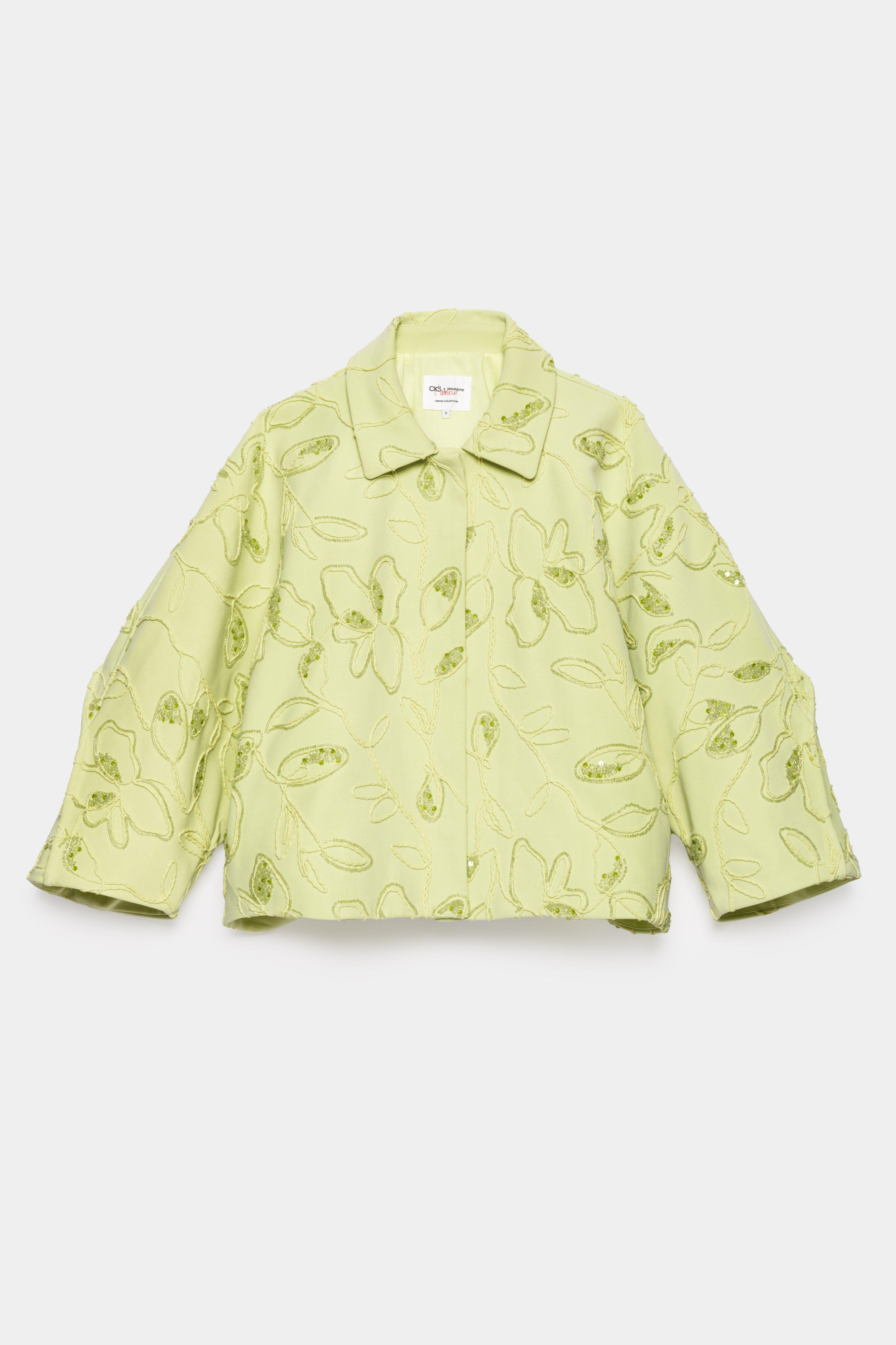 CKS - FrankiexIrmy - short coat - light green