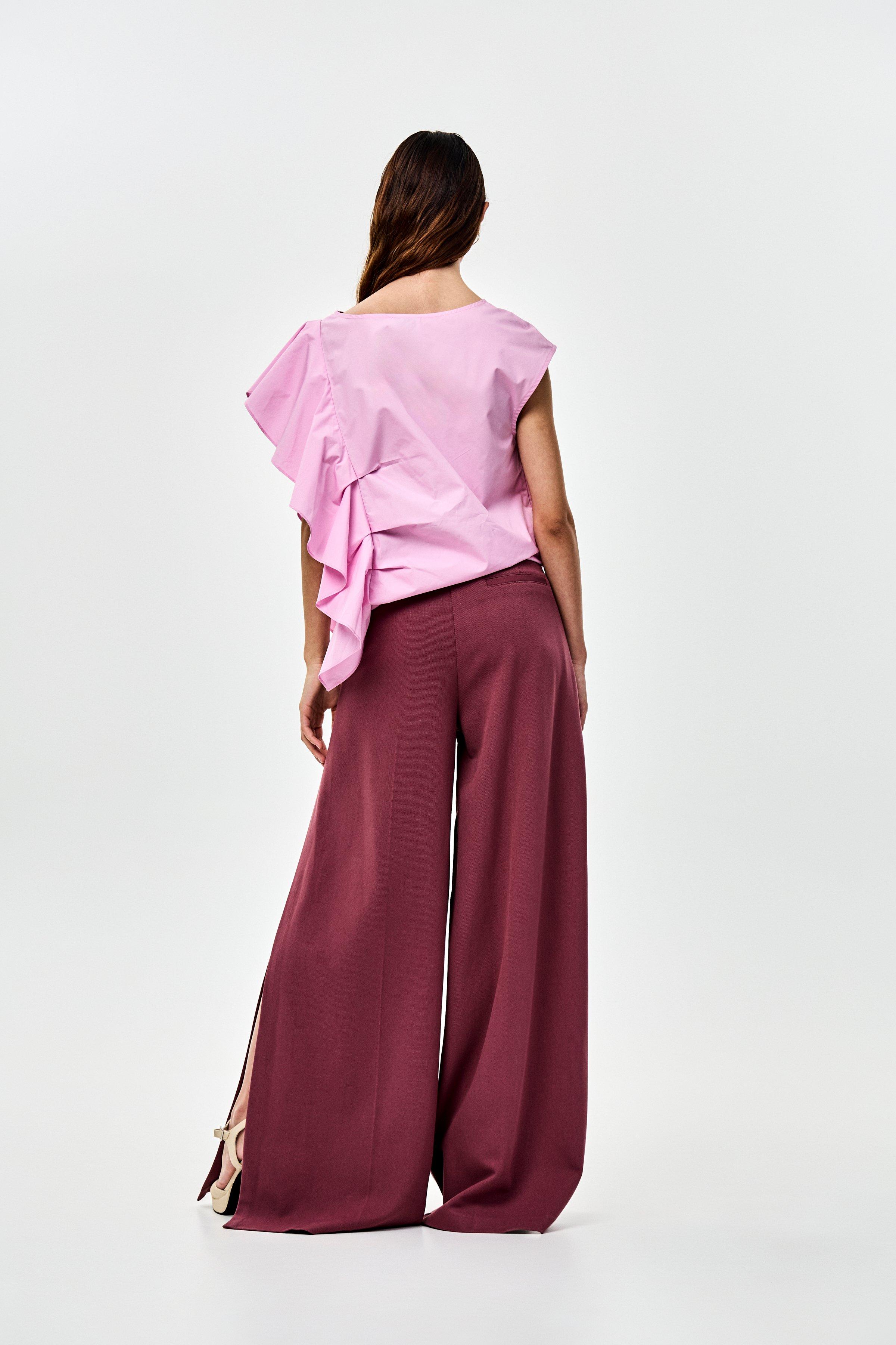 CKS - MabelxIrmy - long trouser - burgundy