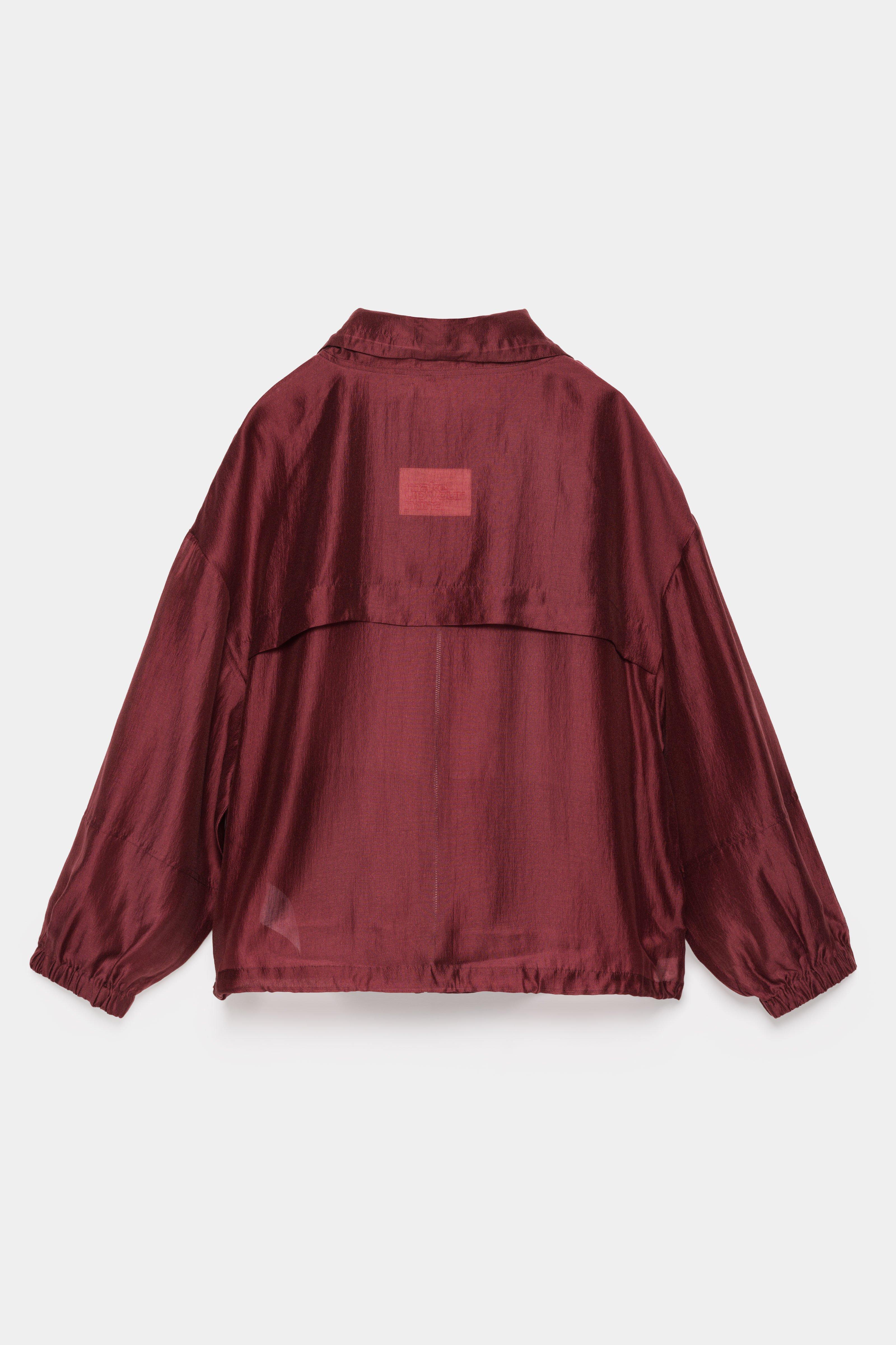 CKS - CIKI - casualjacket - donkerrood