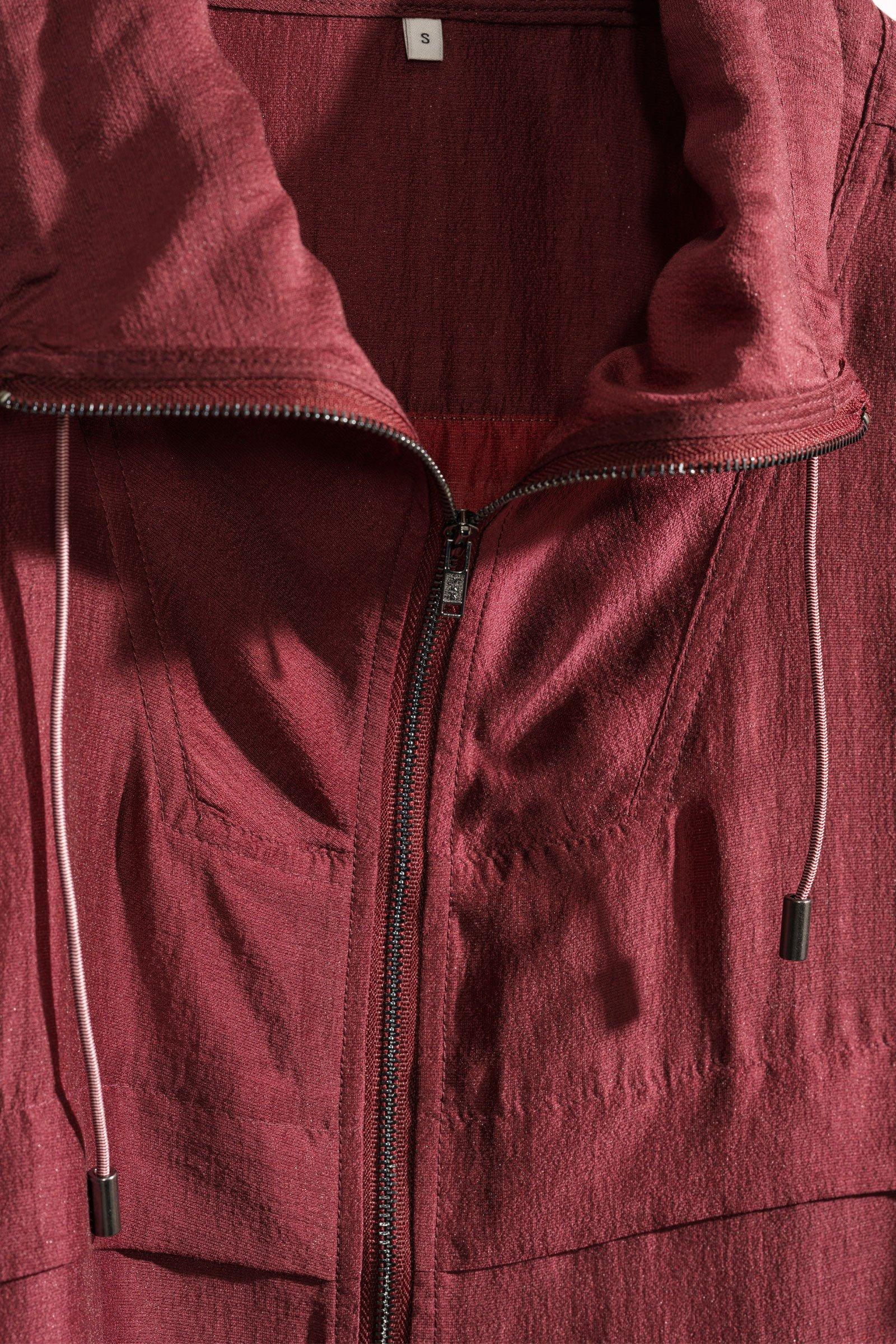 CKS - CIKI - casualjacket - donkerrood