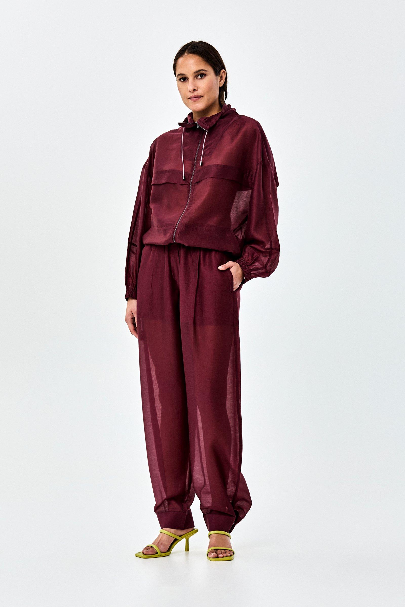 CKS - CIKI - casualjacket - donkerrood