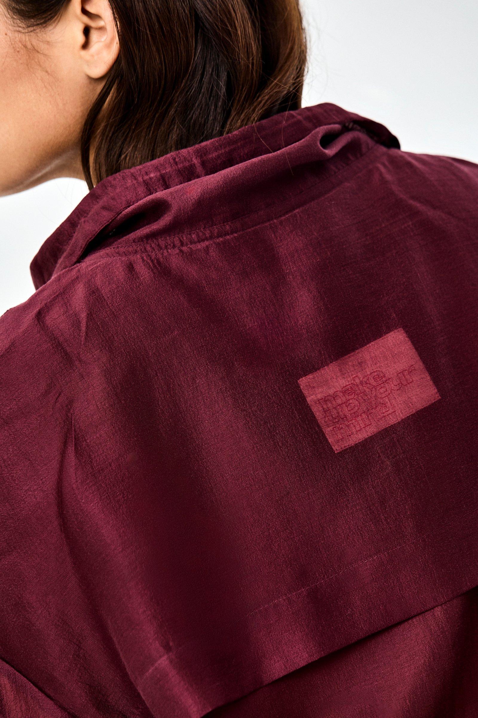 CKS - CIKI - casualjacket - donkerrood