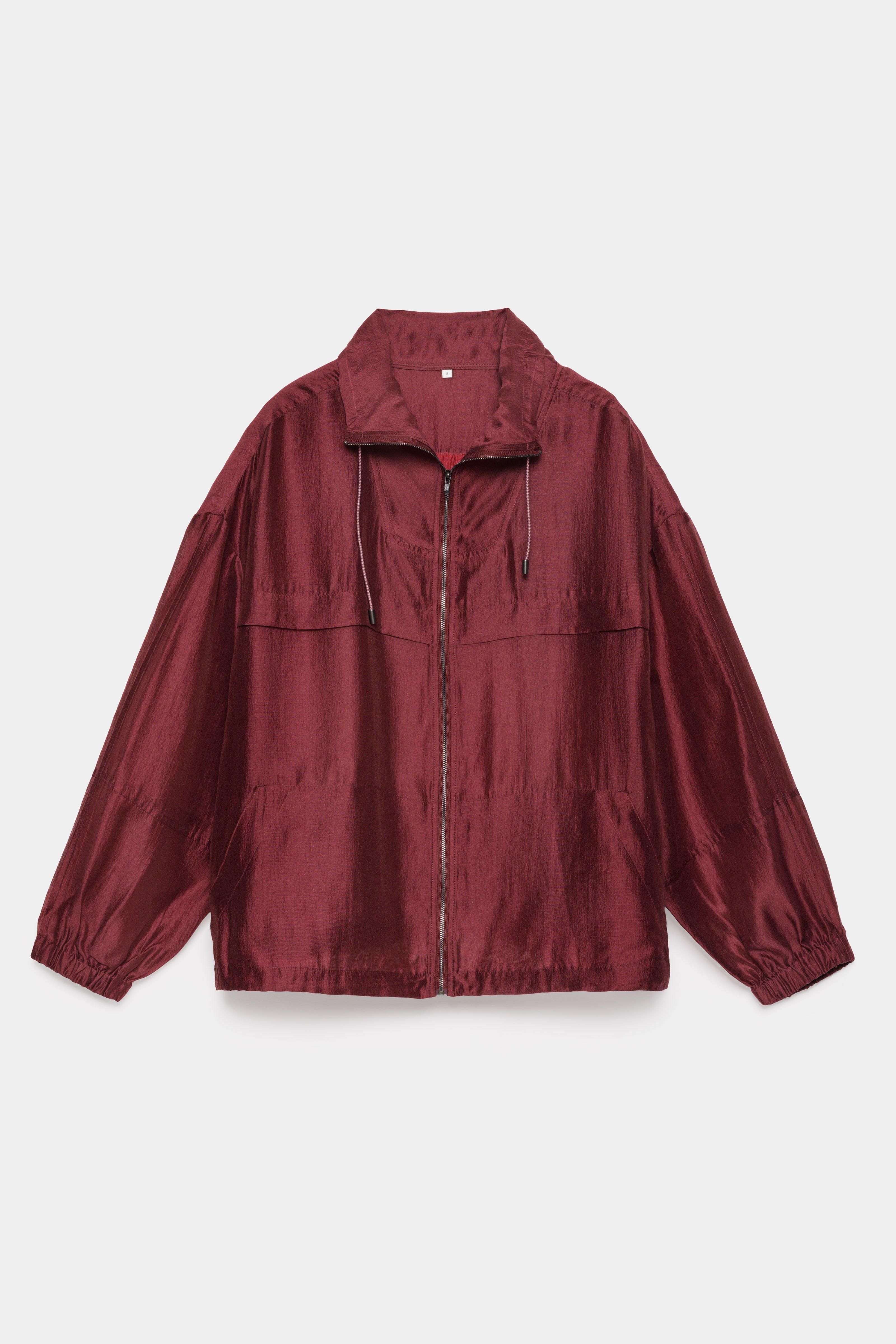 CKS - CIKI - casualjacket - donkerrood