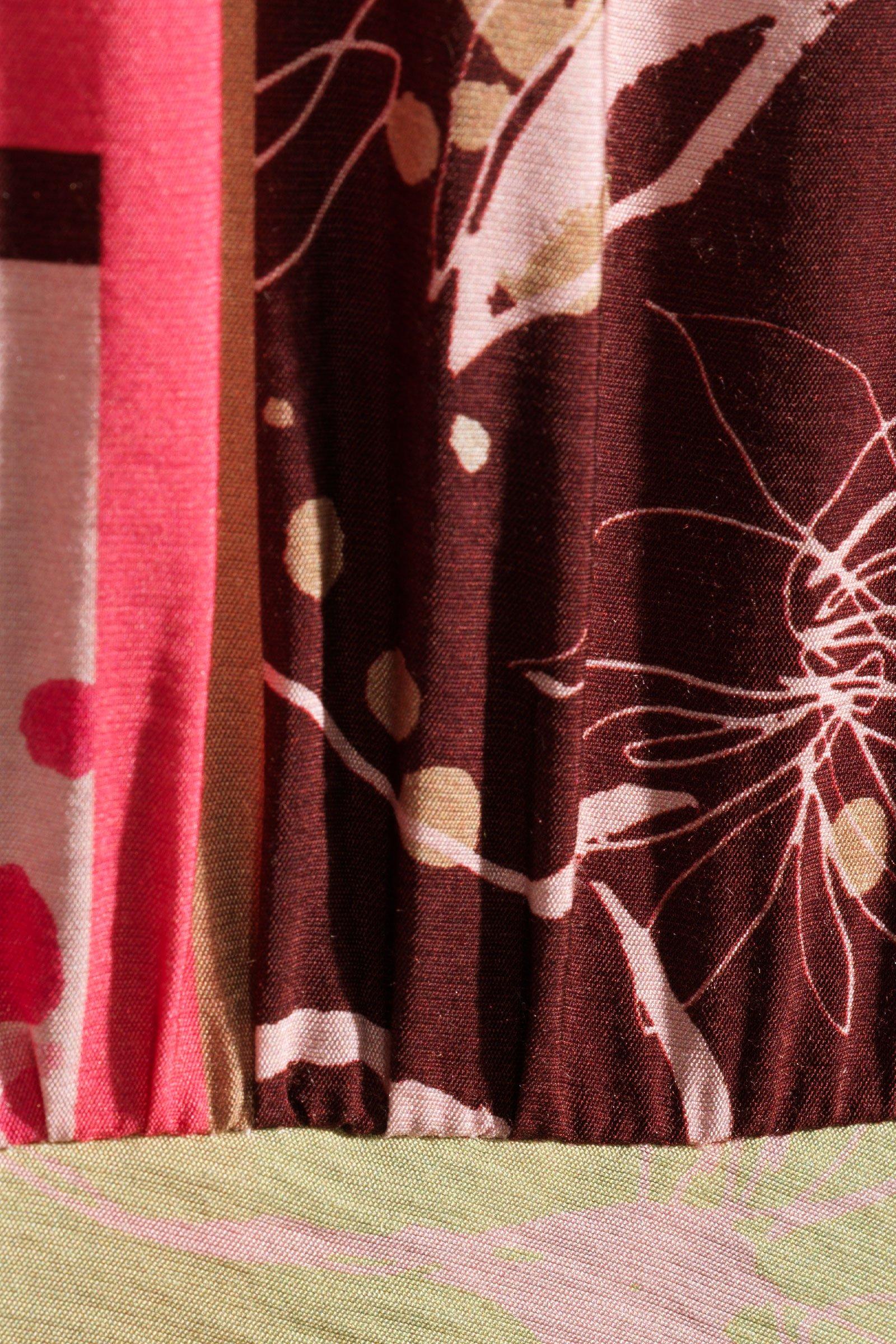 CKS - DARFY - robe midi - rouge fonc&eacute;