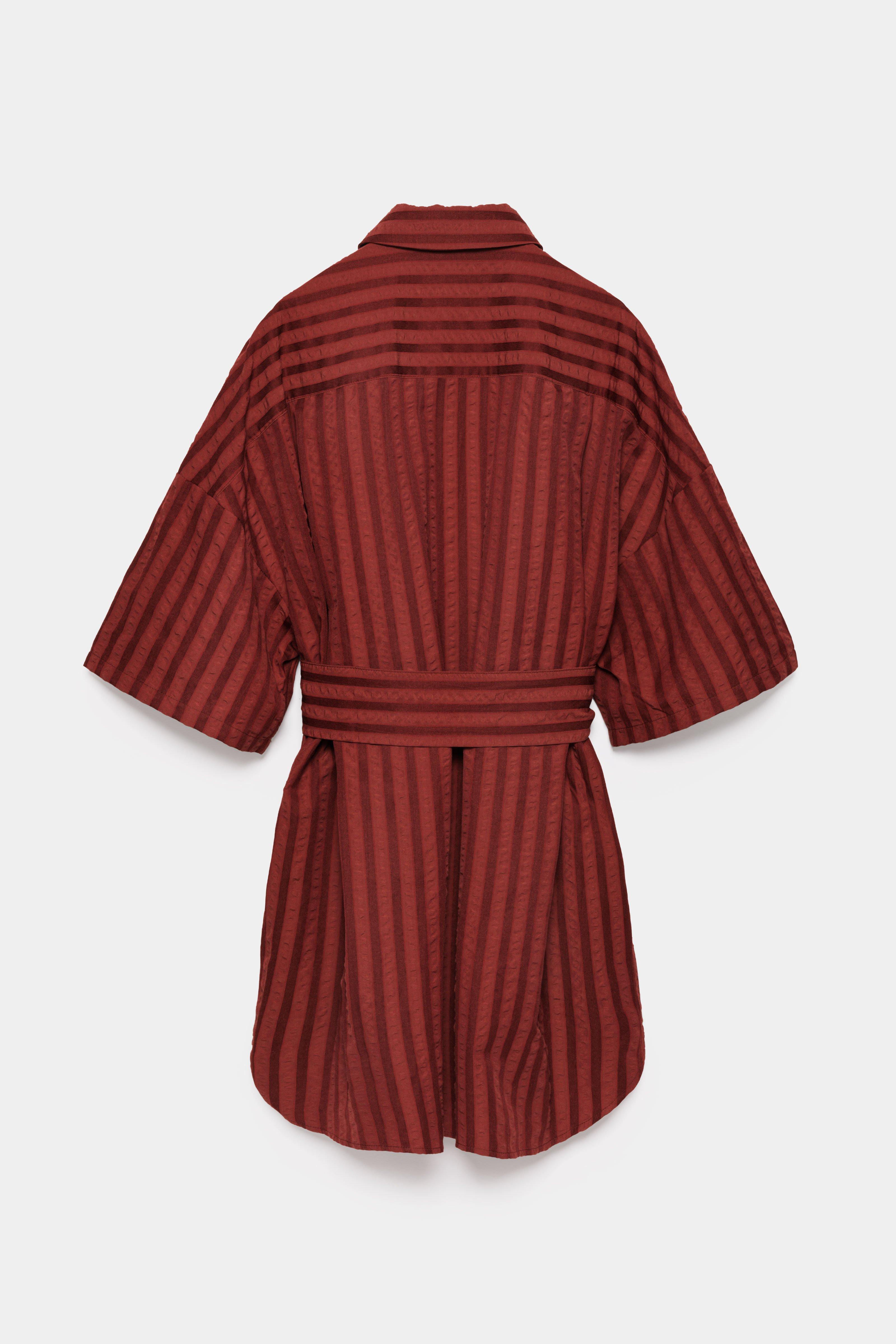 CKS - DIMPLY - Kurzes Kleid - Dunkelrot