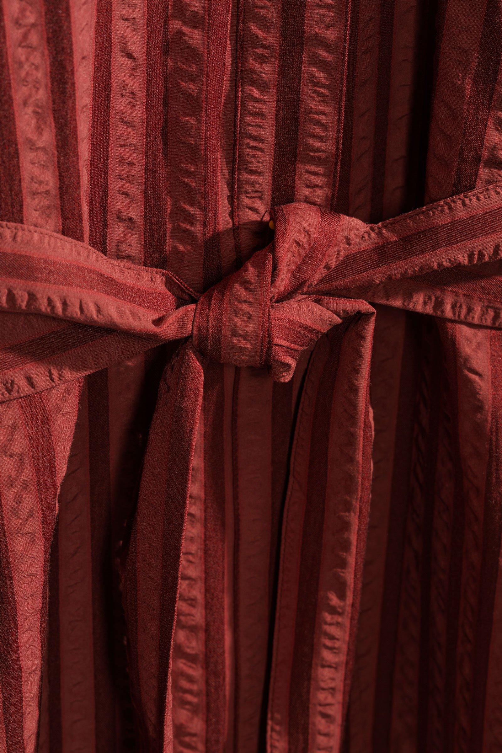 CKS - DIMPLY - short dress - dark red