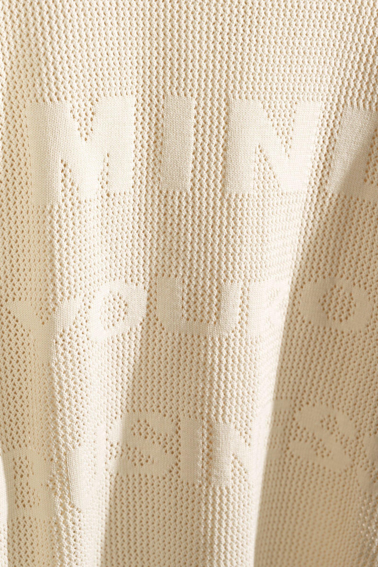 CKS - PRETTY - knitted top - white