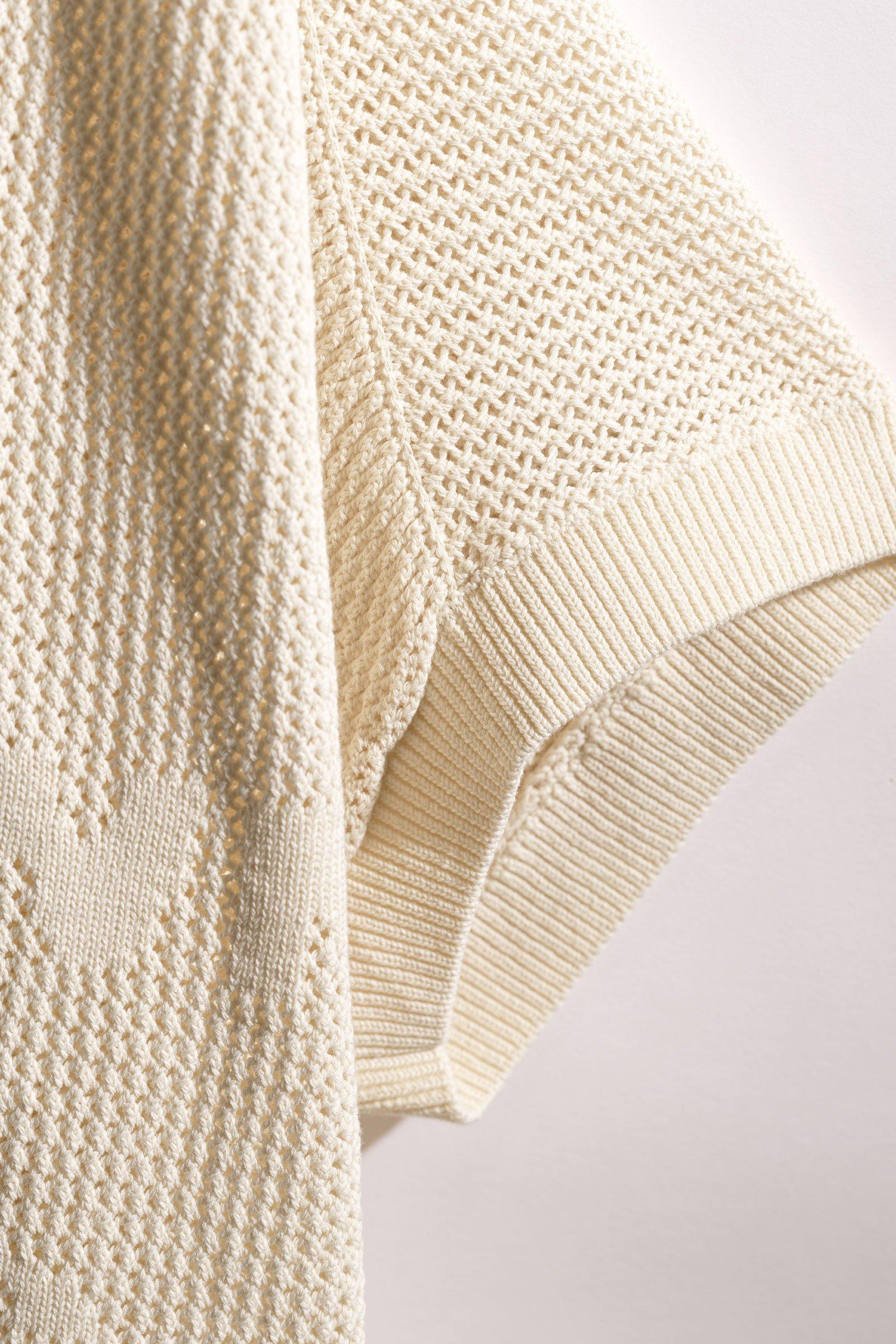 CKS - PRETTY - gebreide top - wit