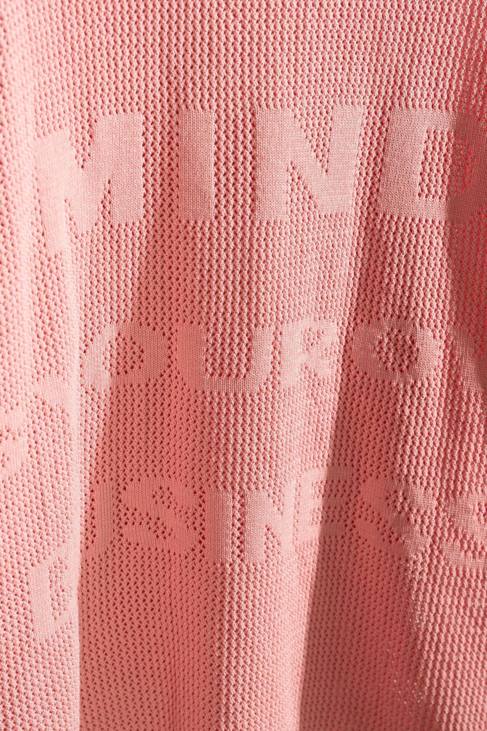 CKS - PRETTY - haut tricot&eacute; - rose clair