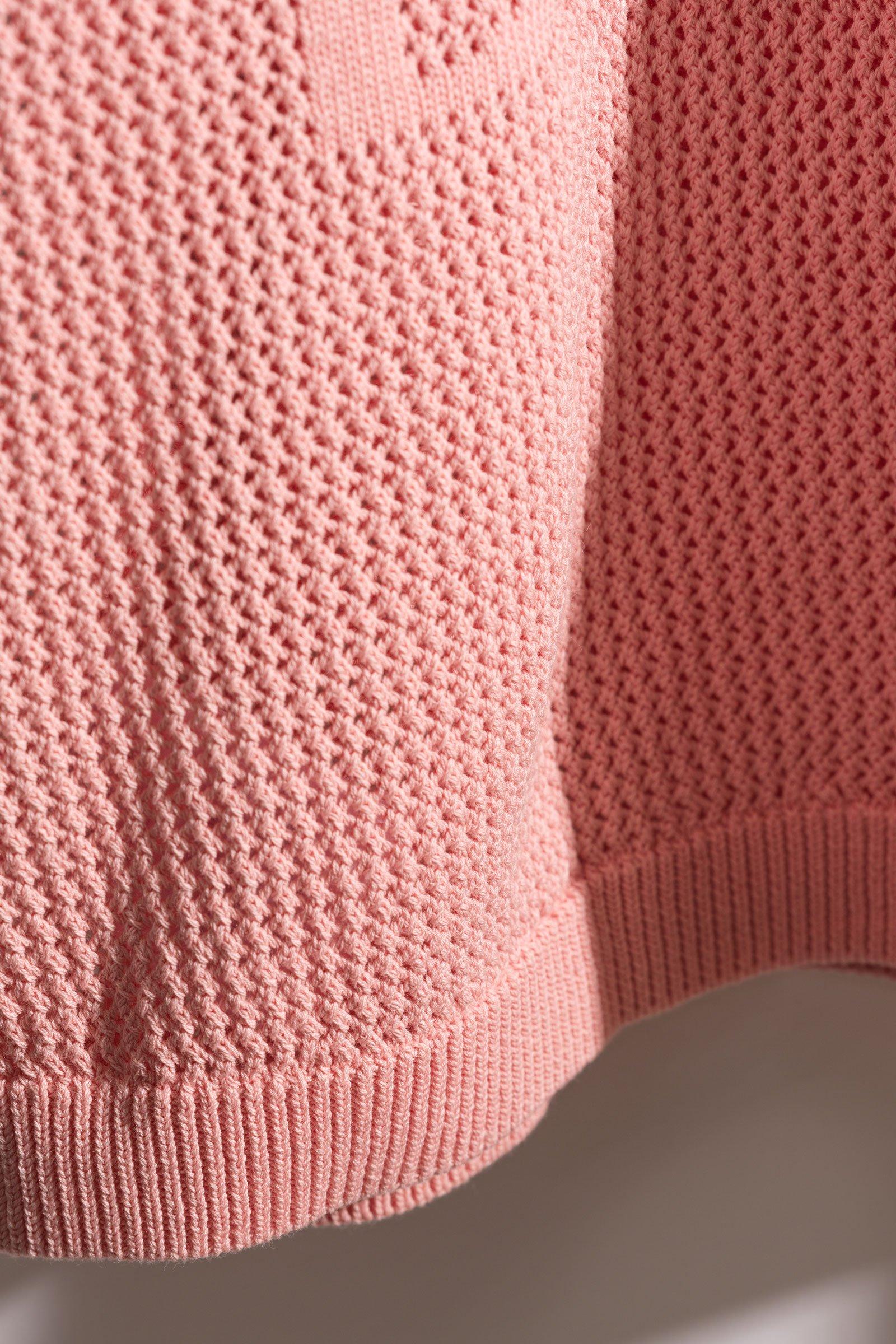 CKS - PRETTY - gebreide top - lichtroze