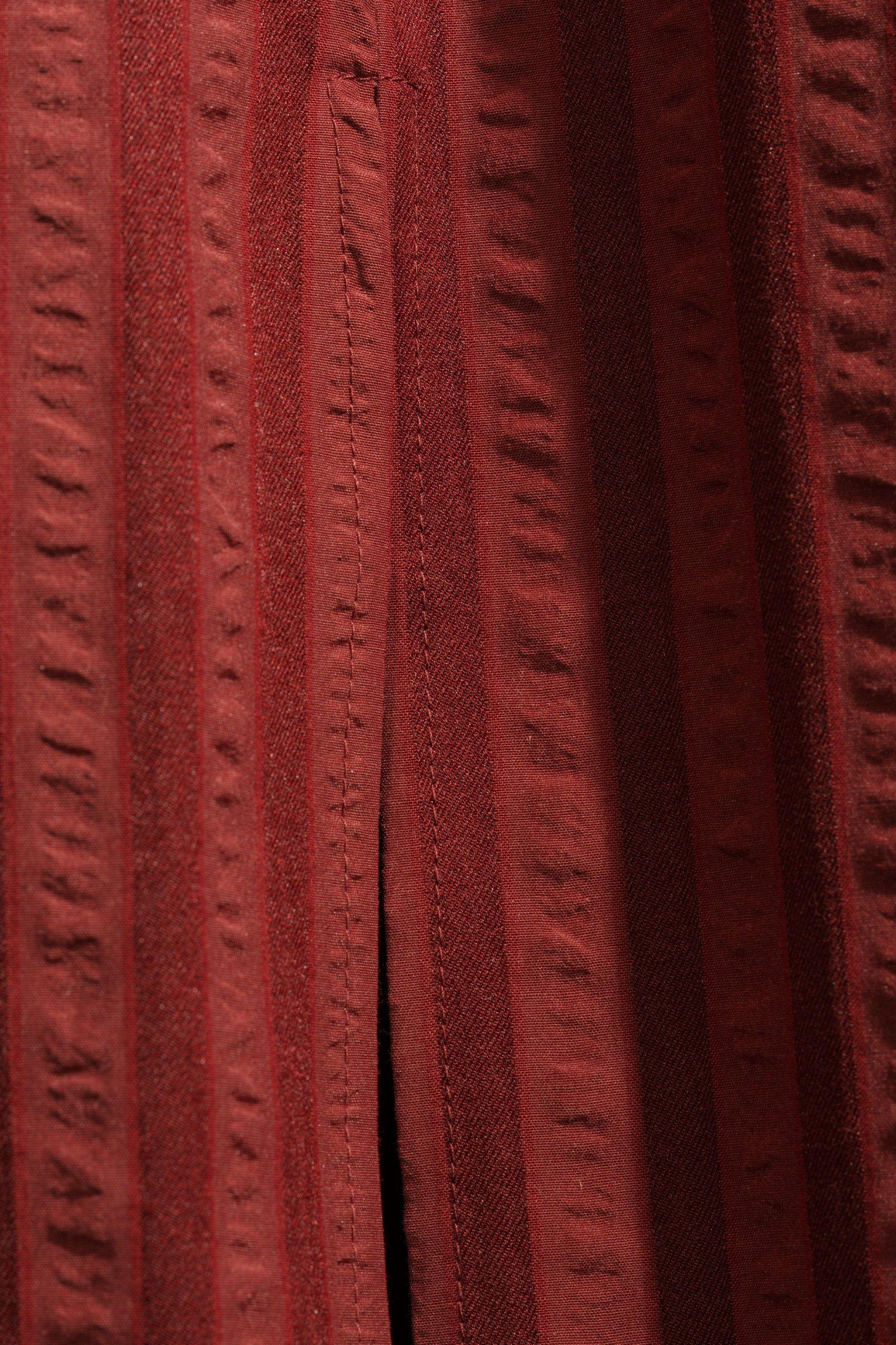 CKS - SKOVA - jupe longue - rouge fonc&eacute;