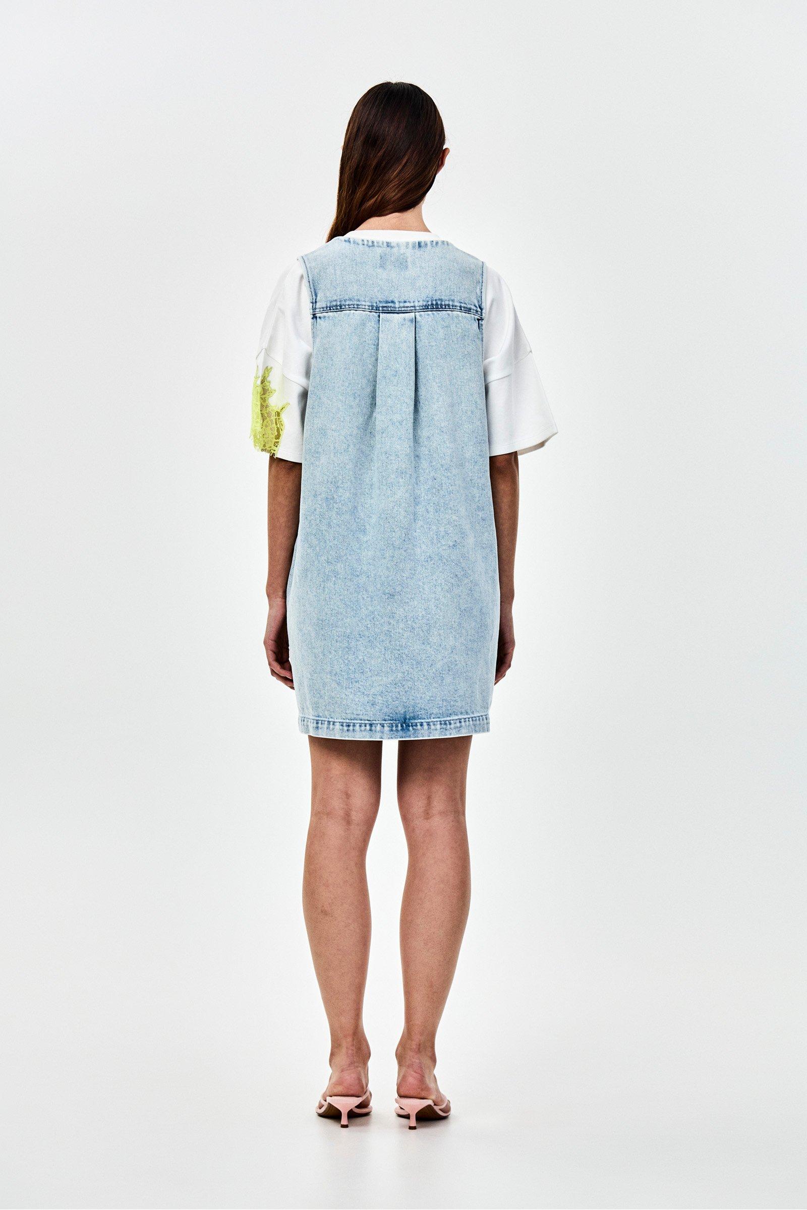 CKS - DOTTIE - Kurzes Kleid - Hellblau