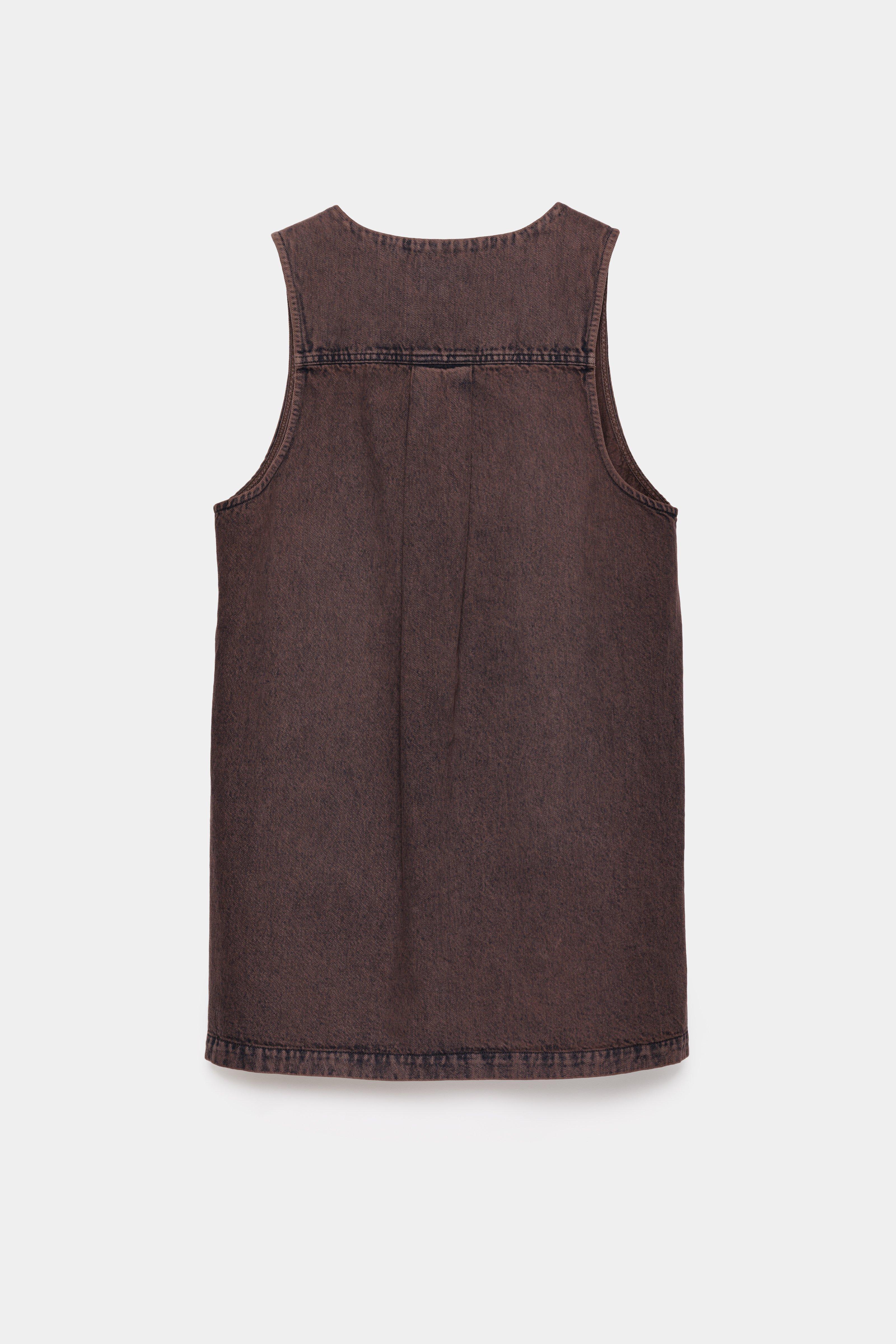 CKS - DOTTIE - Kurzes Kleid - Braun