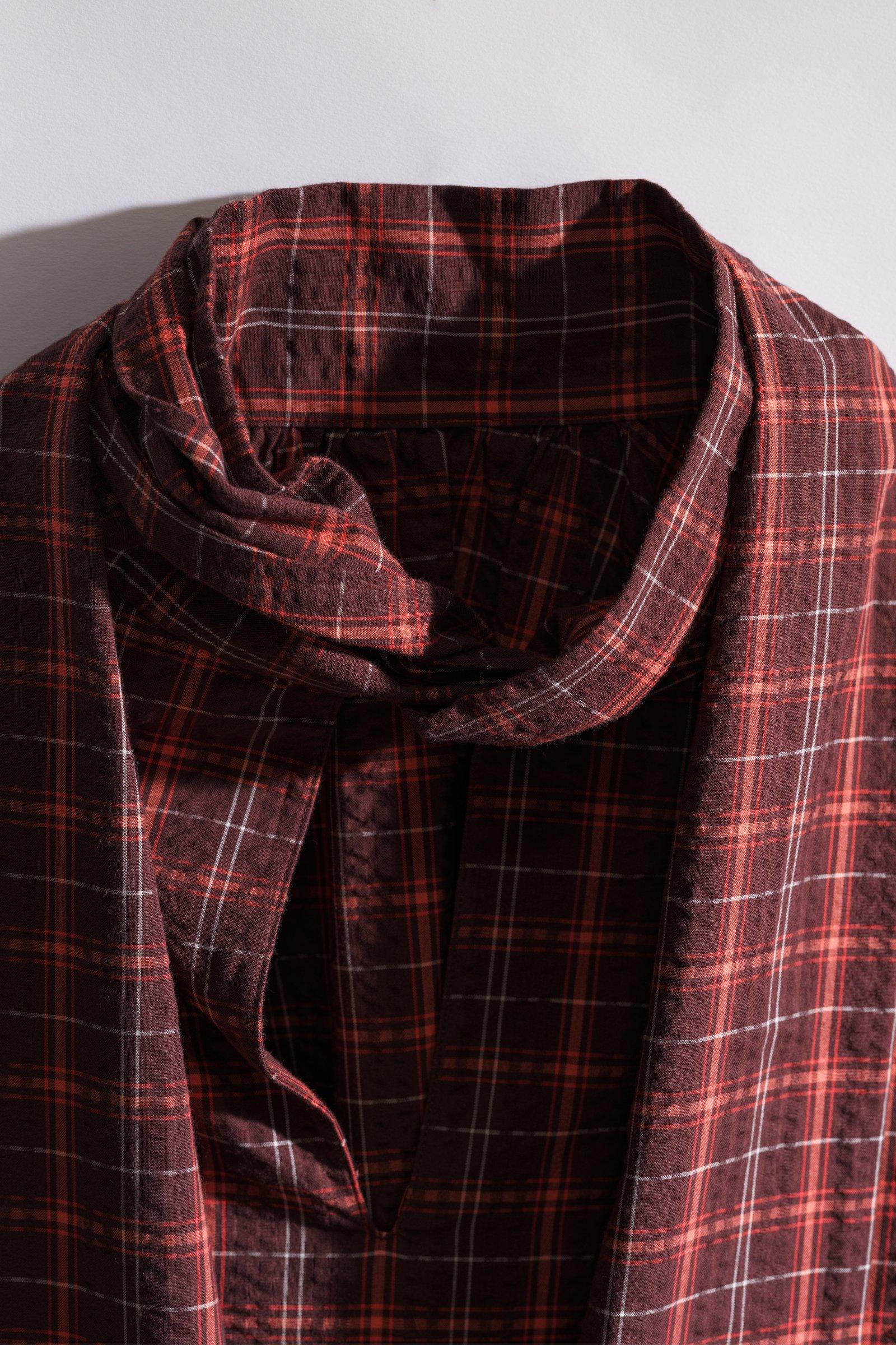 CKS - SHAYTIE - chemisier &agrave; manches courtes - brun fonc&eacute;