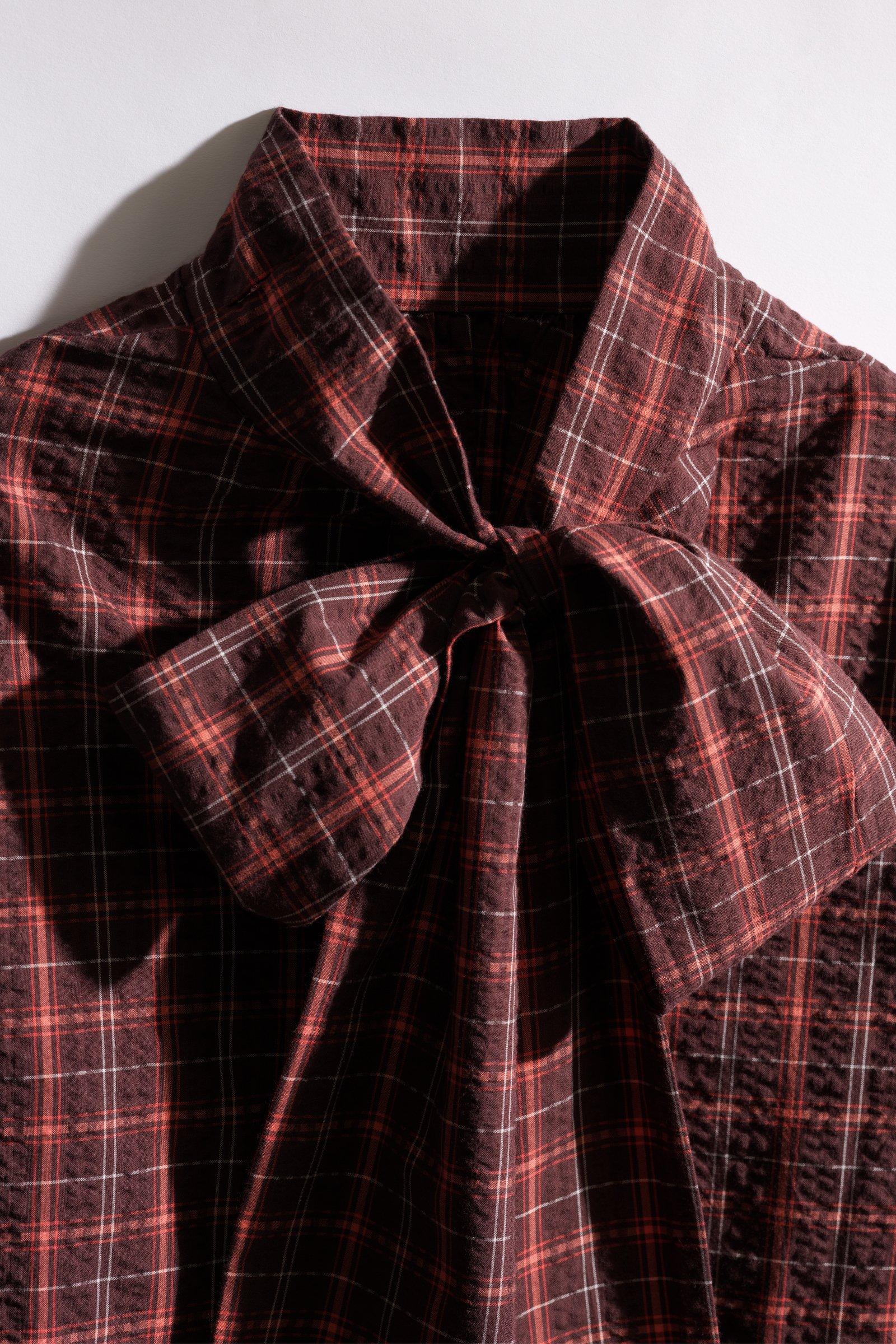 CKS - SHAYTIE - chemisier &agrave; manches longues - brun fonc&eacute;