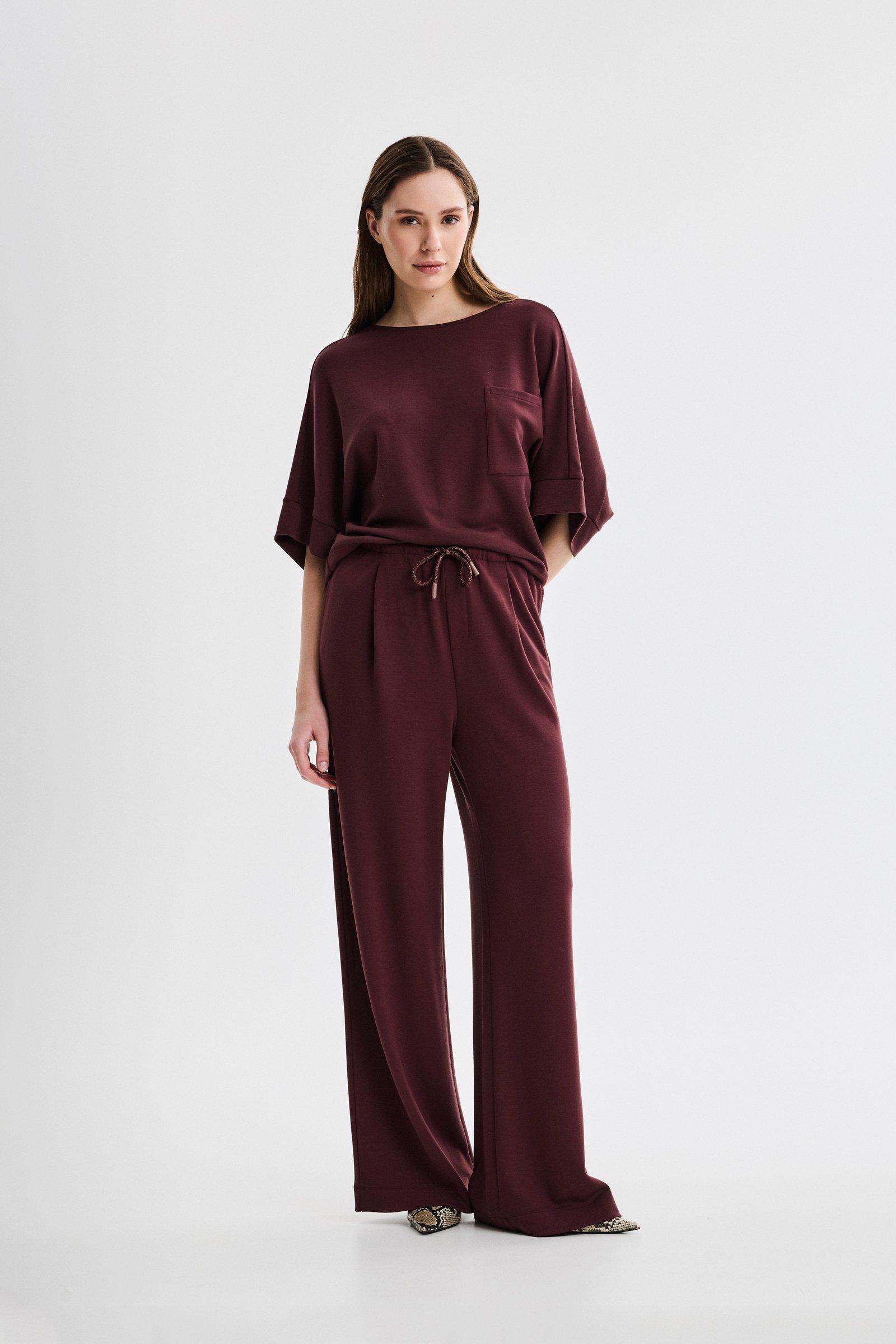 CKS - LAUZONNE - Lange Hose - Dunkelbraun