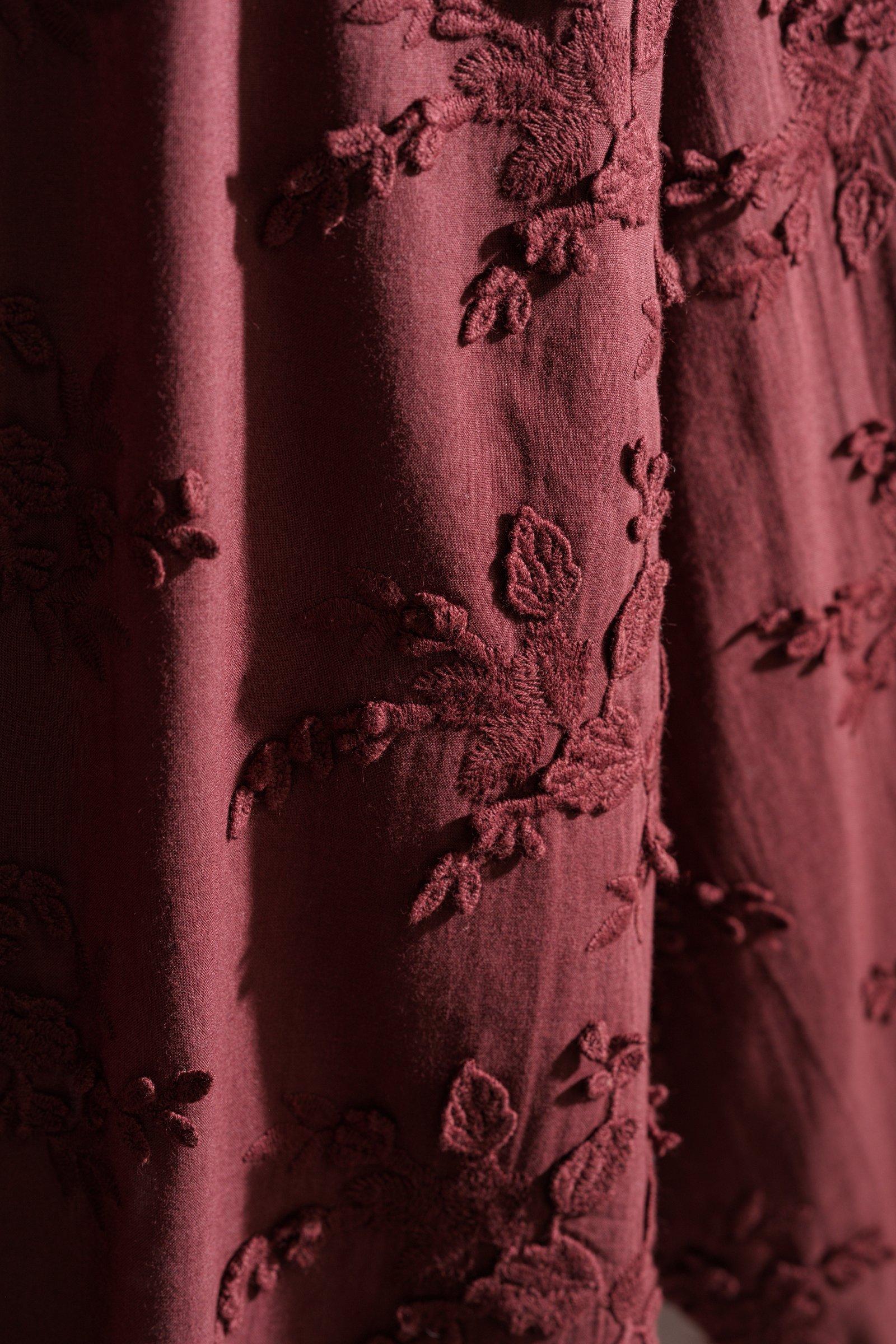 CKS - SOLEY - blouse long sleeves - burgundy