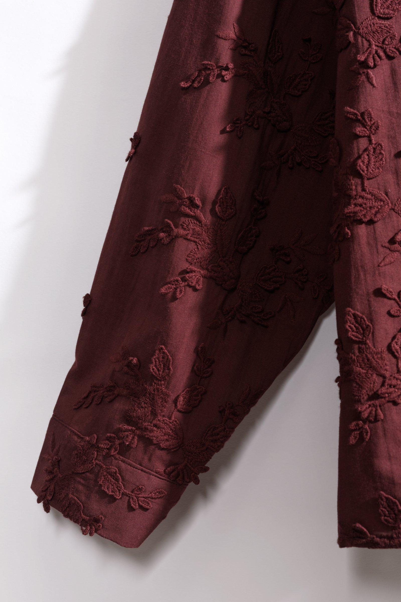 CKS - SOLEY - blouse long sleeves - burgundy