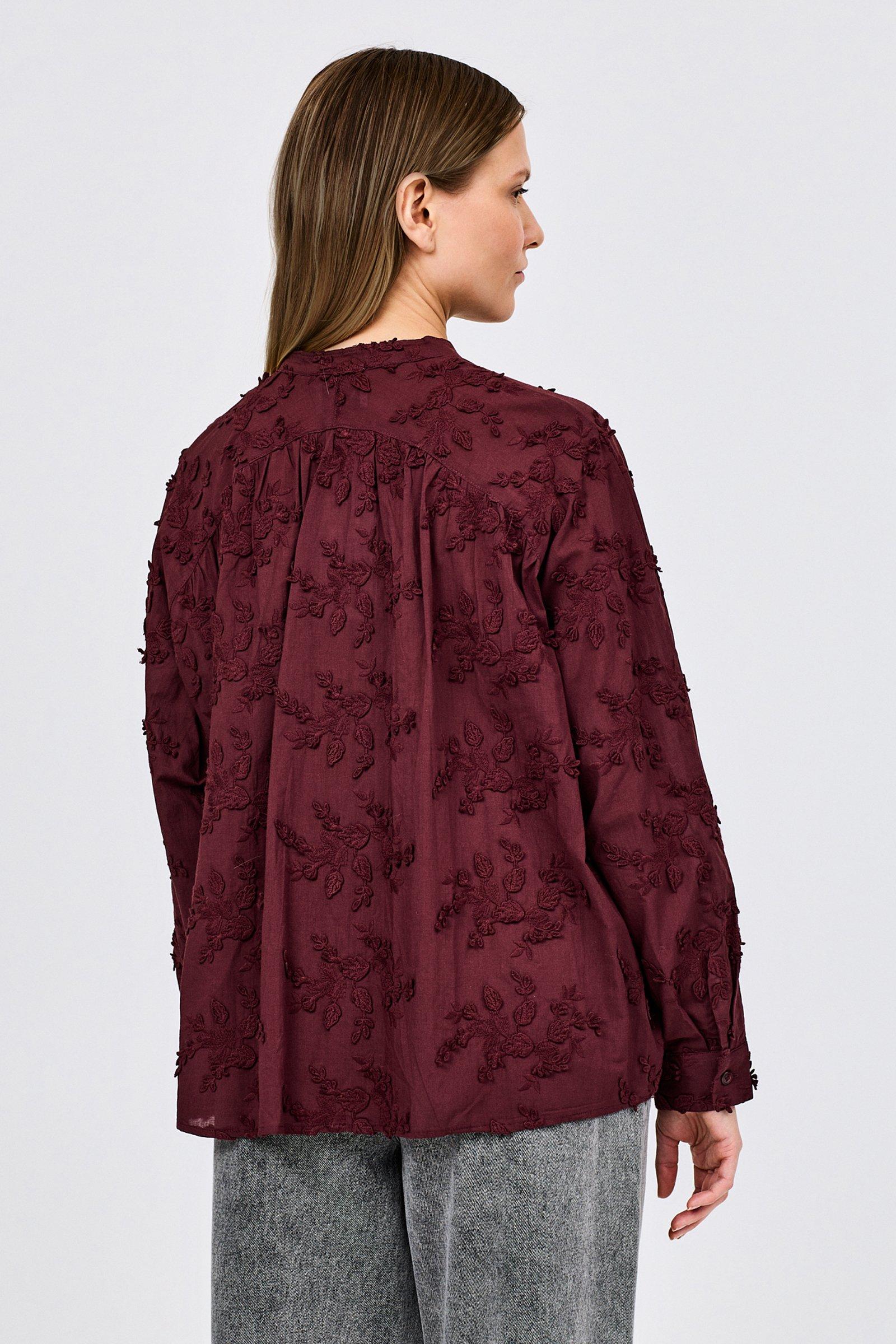 CKS - SOLEY - Bluse Lange &Auml;rmel - Violett