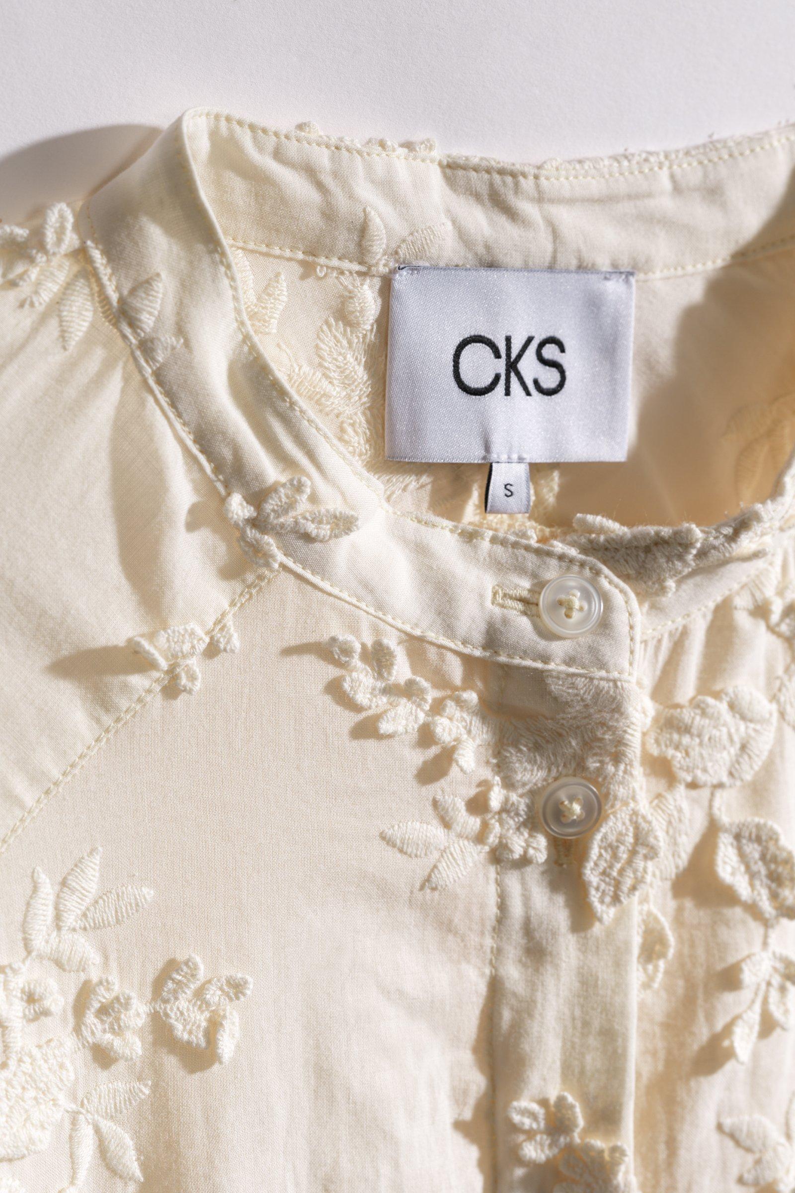 CKS - SOLEY - blouse lange mouwen - wit