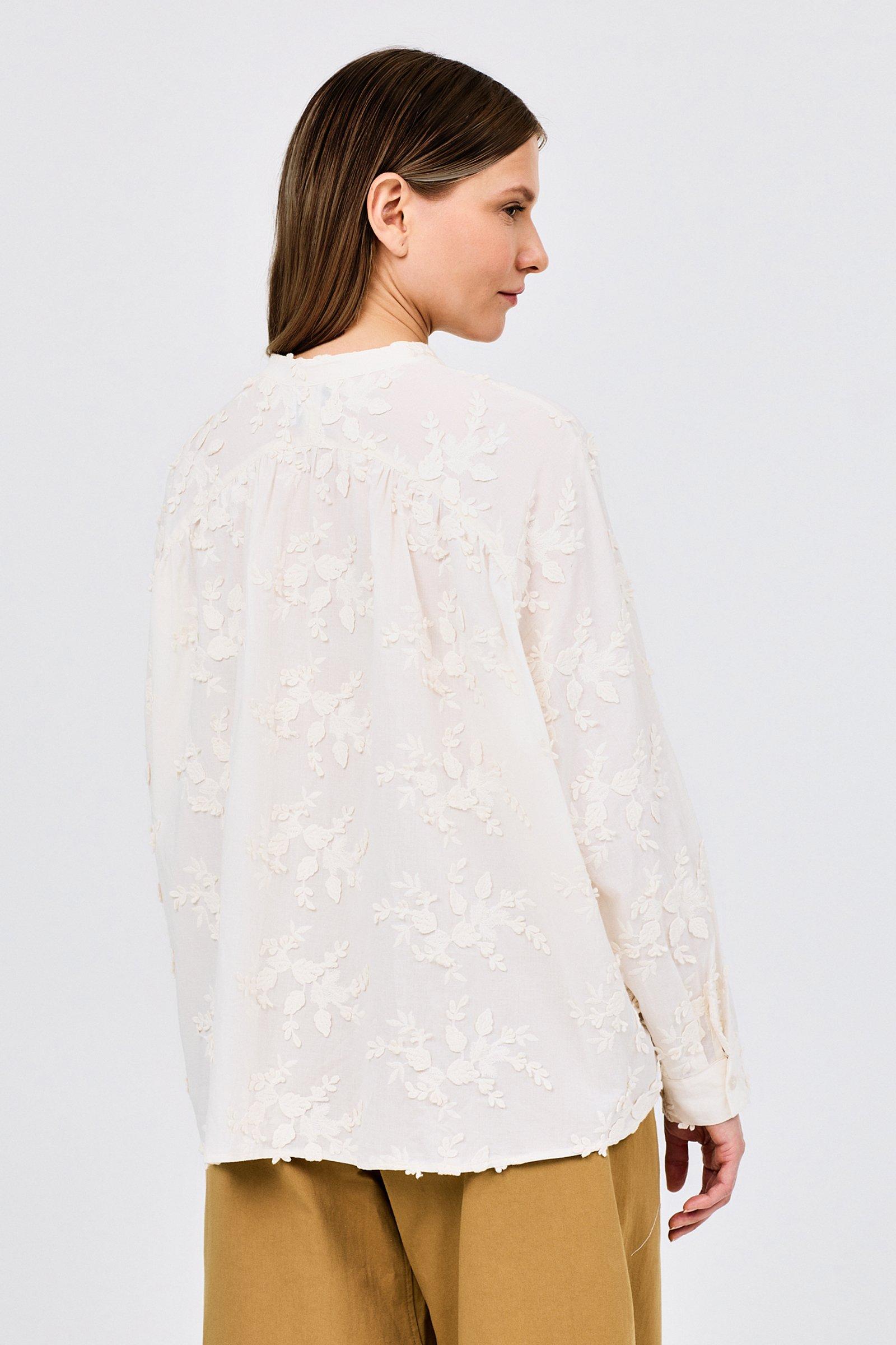 CKS - SOLEY - Bluse Lange &Auml;rmel - Wei&szlig;