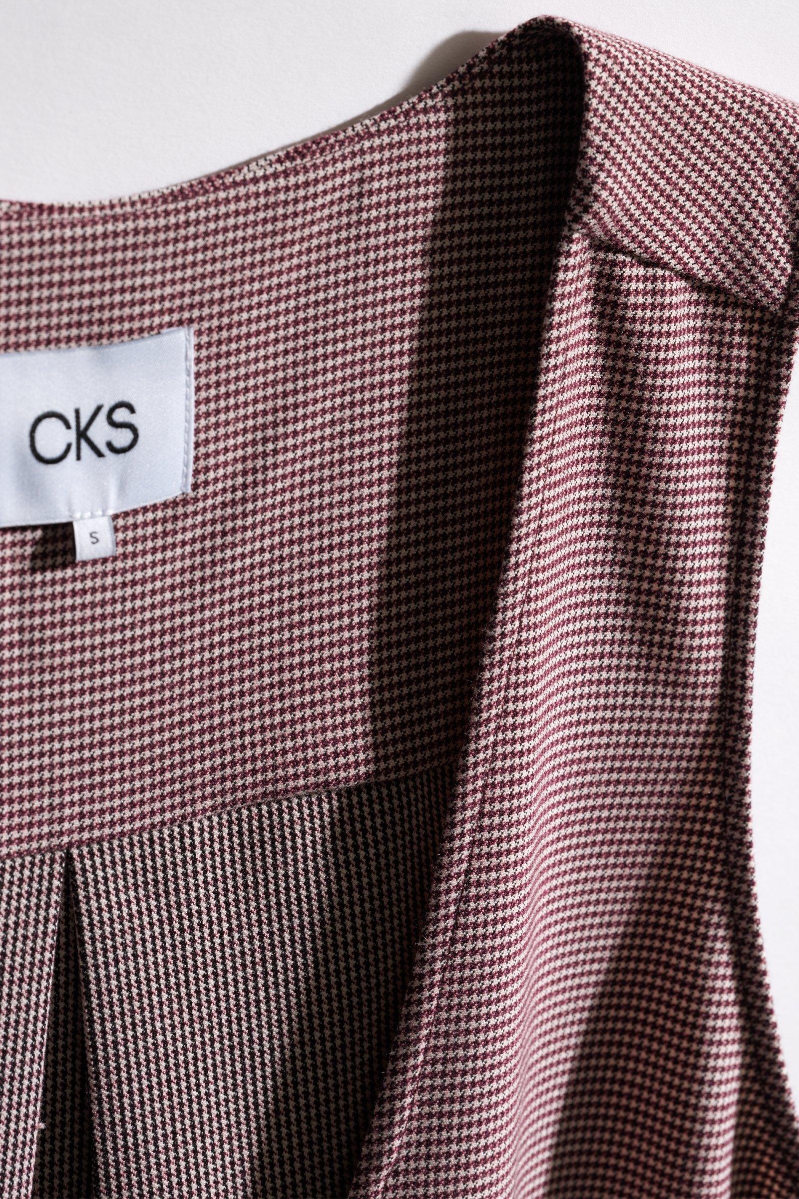 CKS - DOTTIE - korte jurk - paars