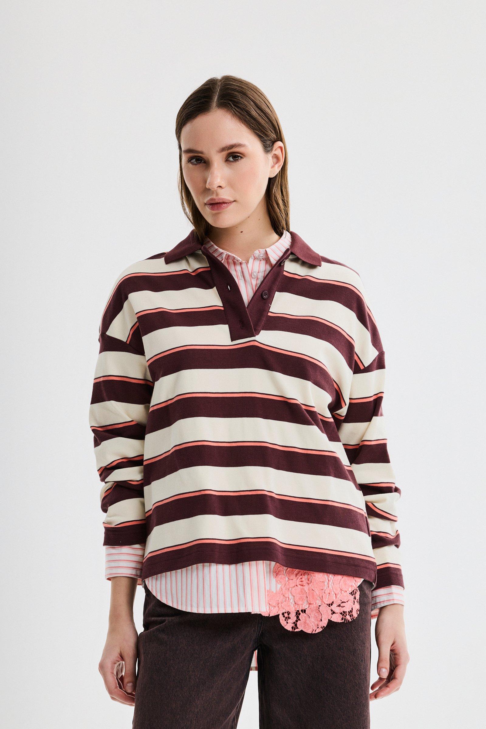 CKS - SWEEP - polo - pink