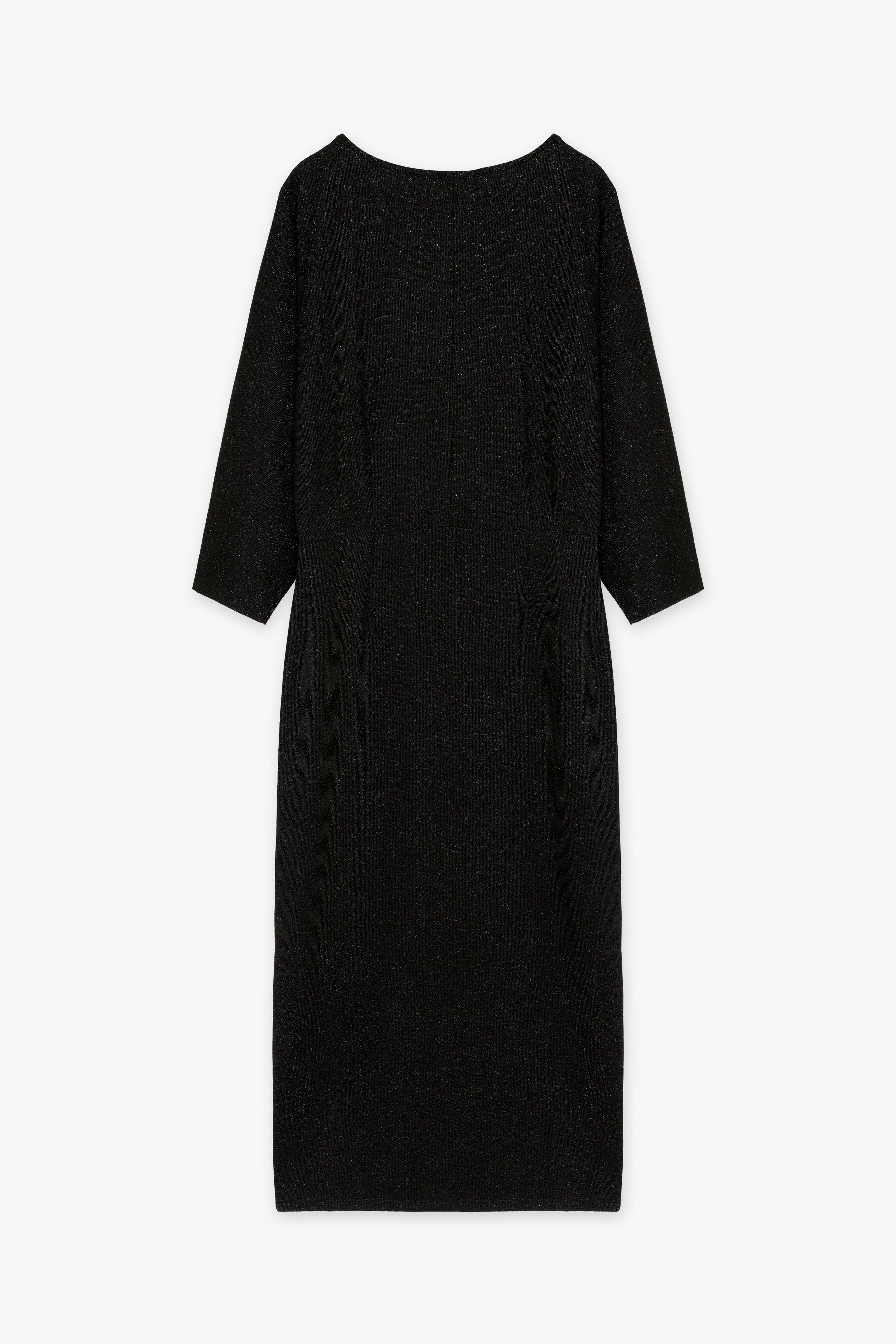 CKS - ReNEWed dress - lange jurk - donkergrijs