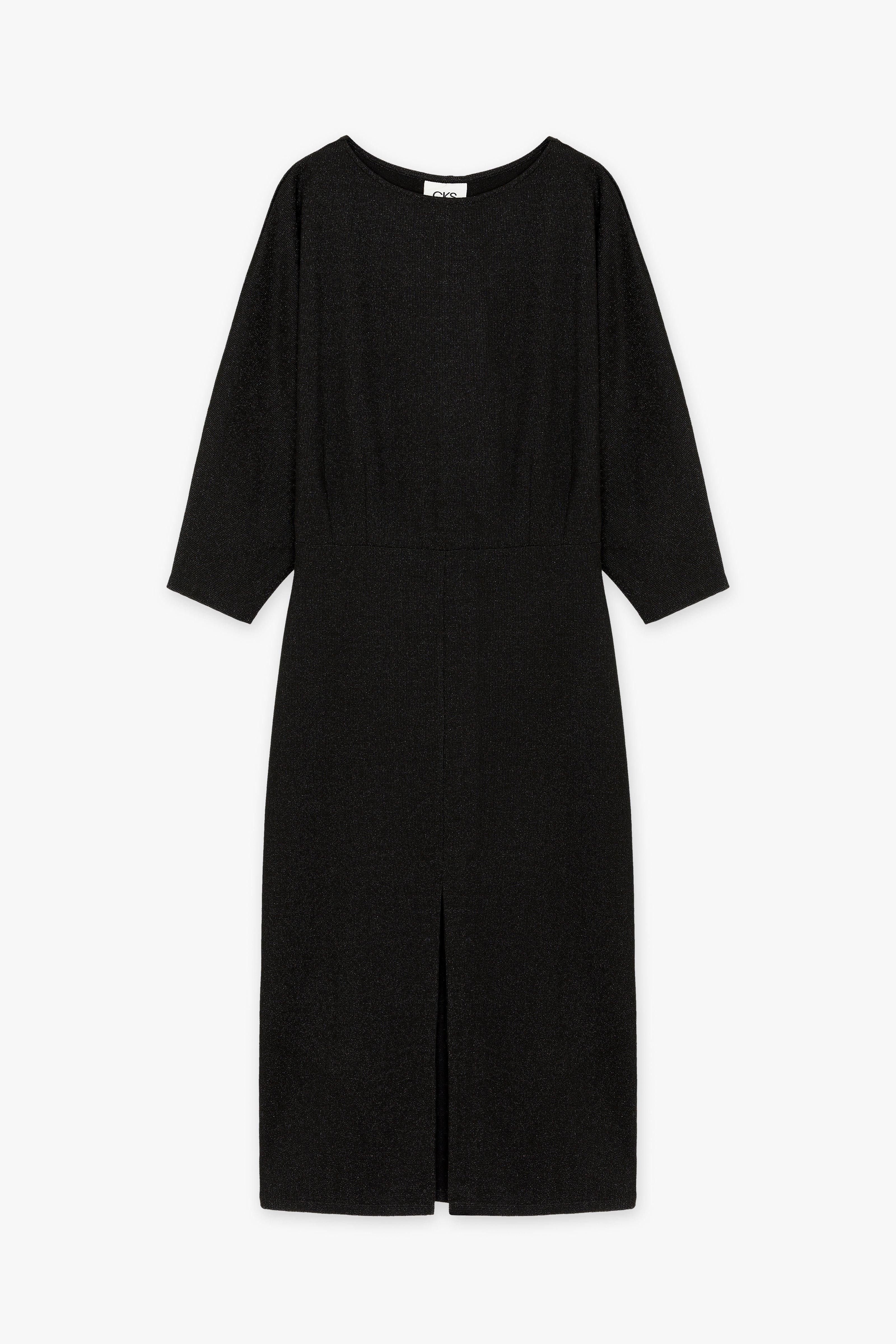 CKS - ReNEWed dress - robe longue - gris fonc&eacute;