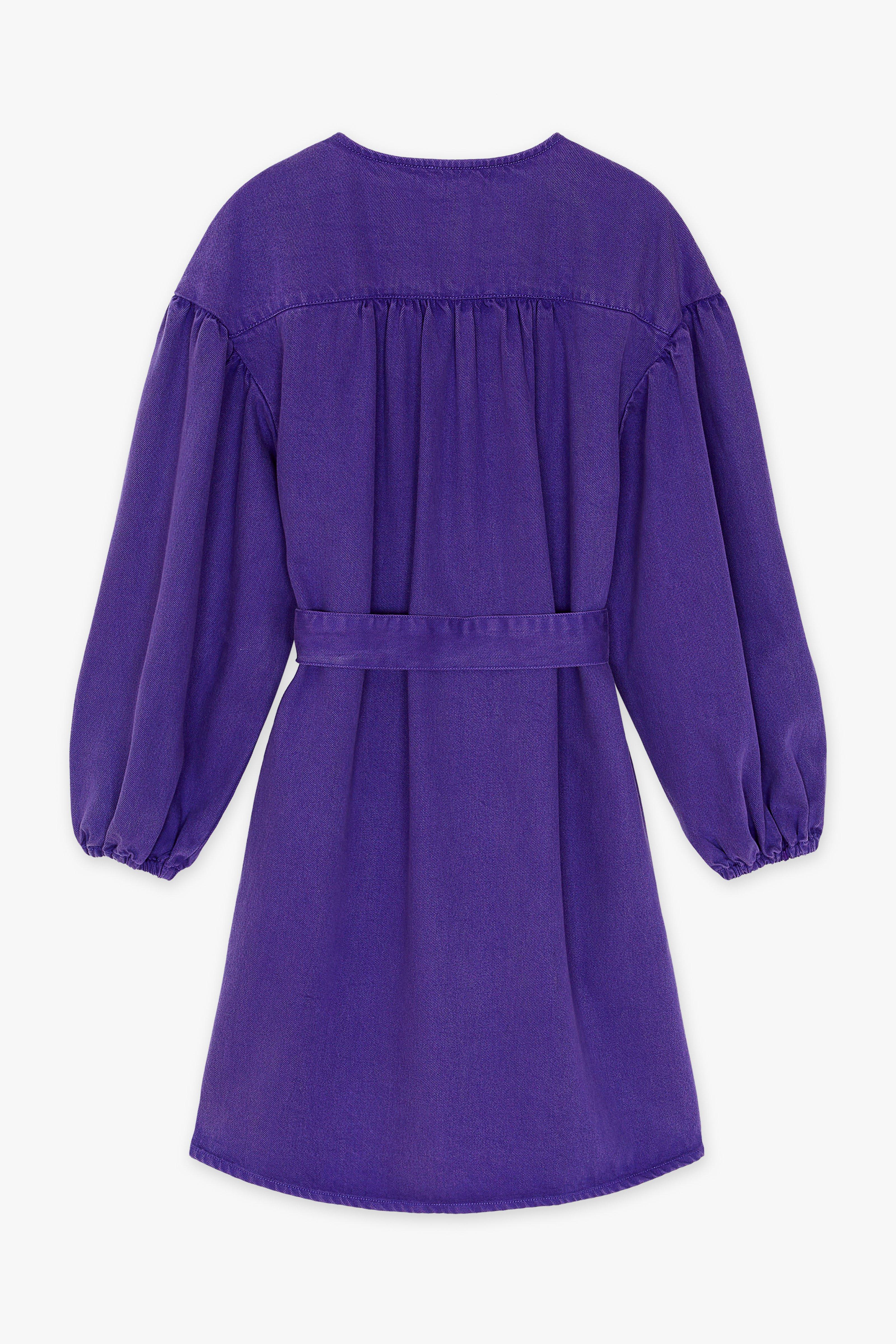 CKS - ReNEWed dress - Langes Kleid - Violett