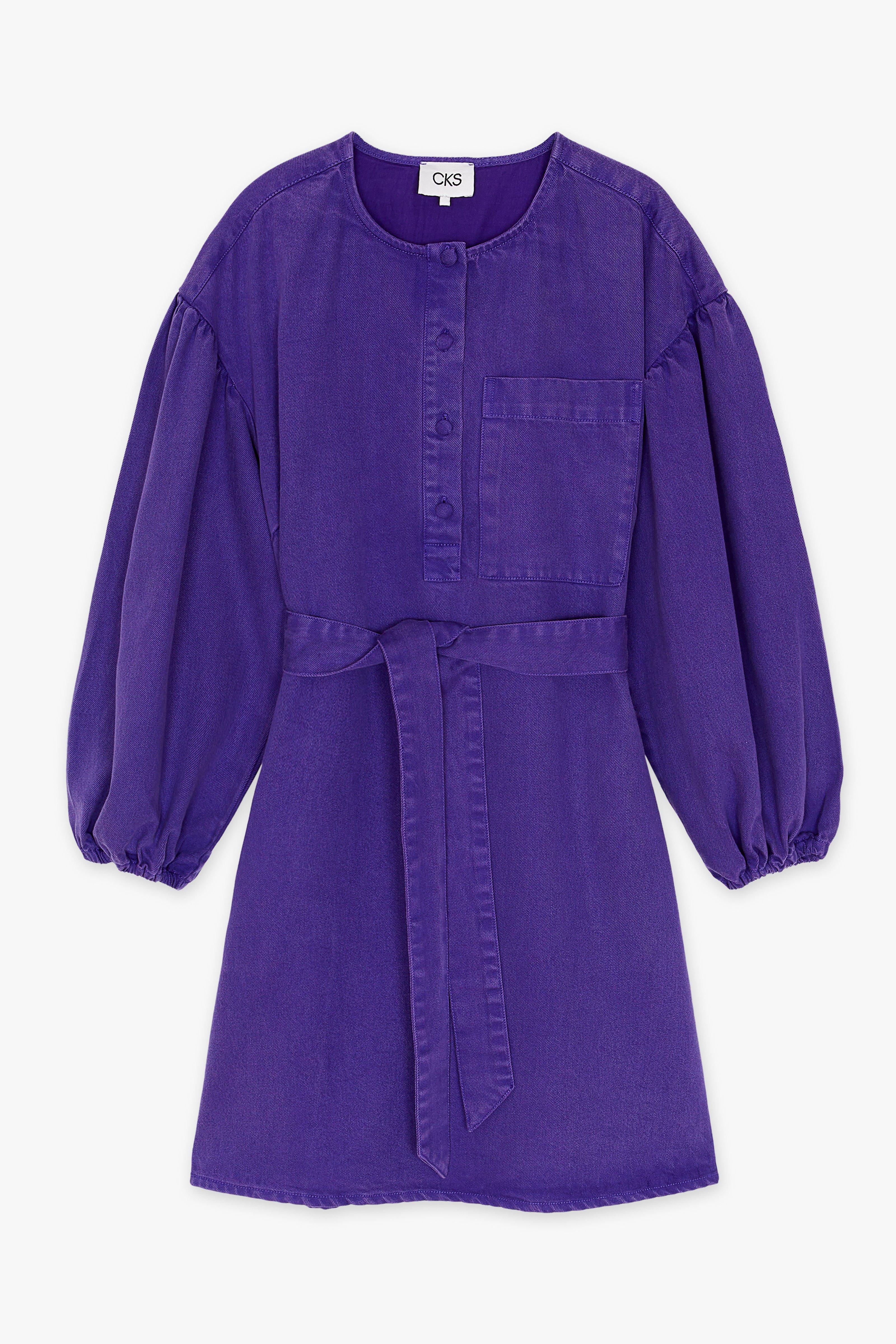 CKS - ReNEWed dress - robe longue - violet