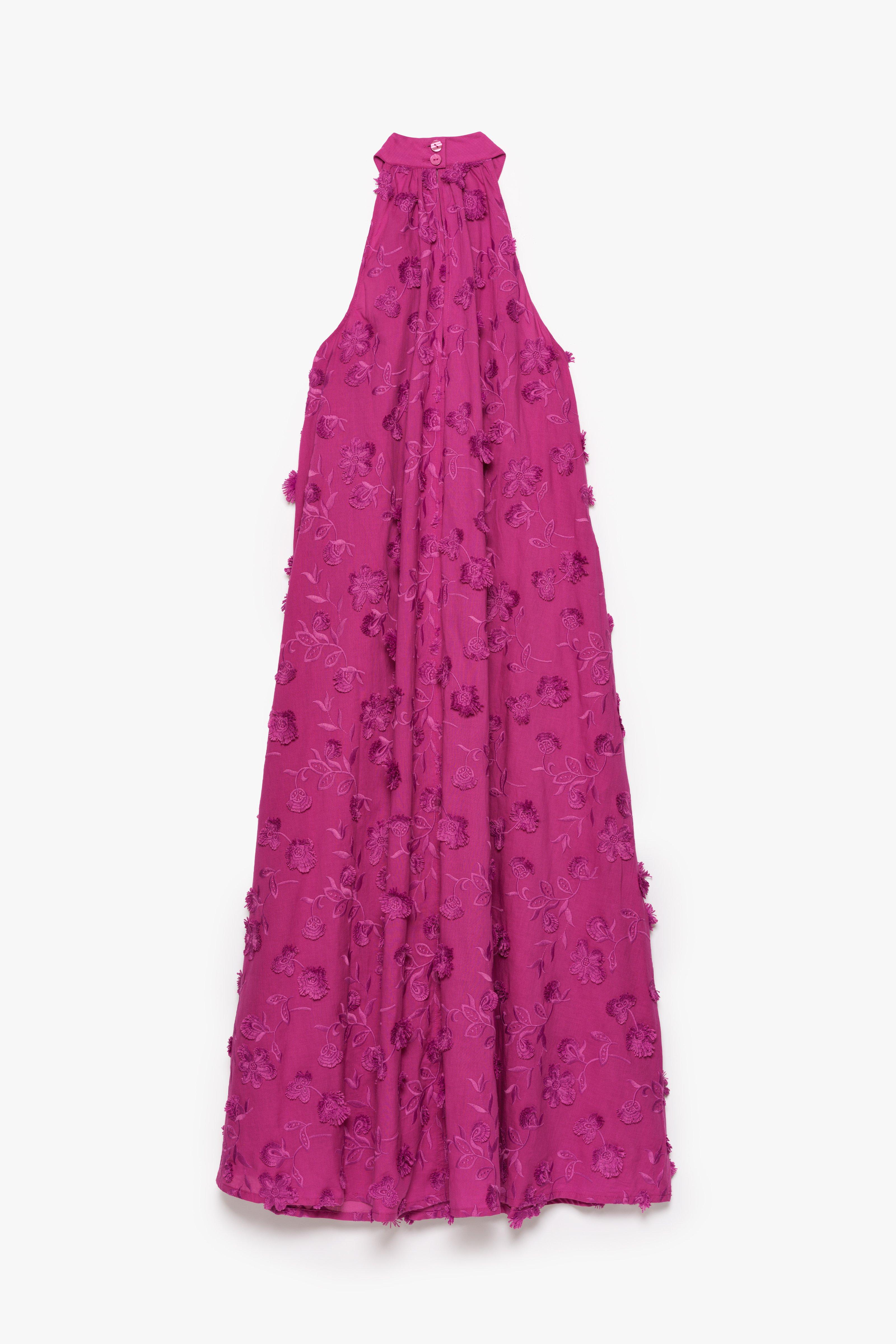 CKS - ReNEWed dress - lange jurk - paars