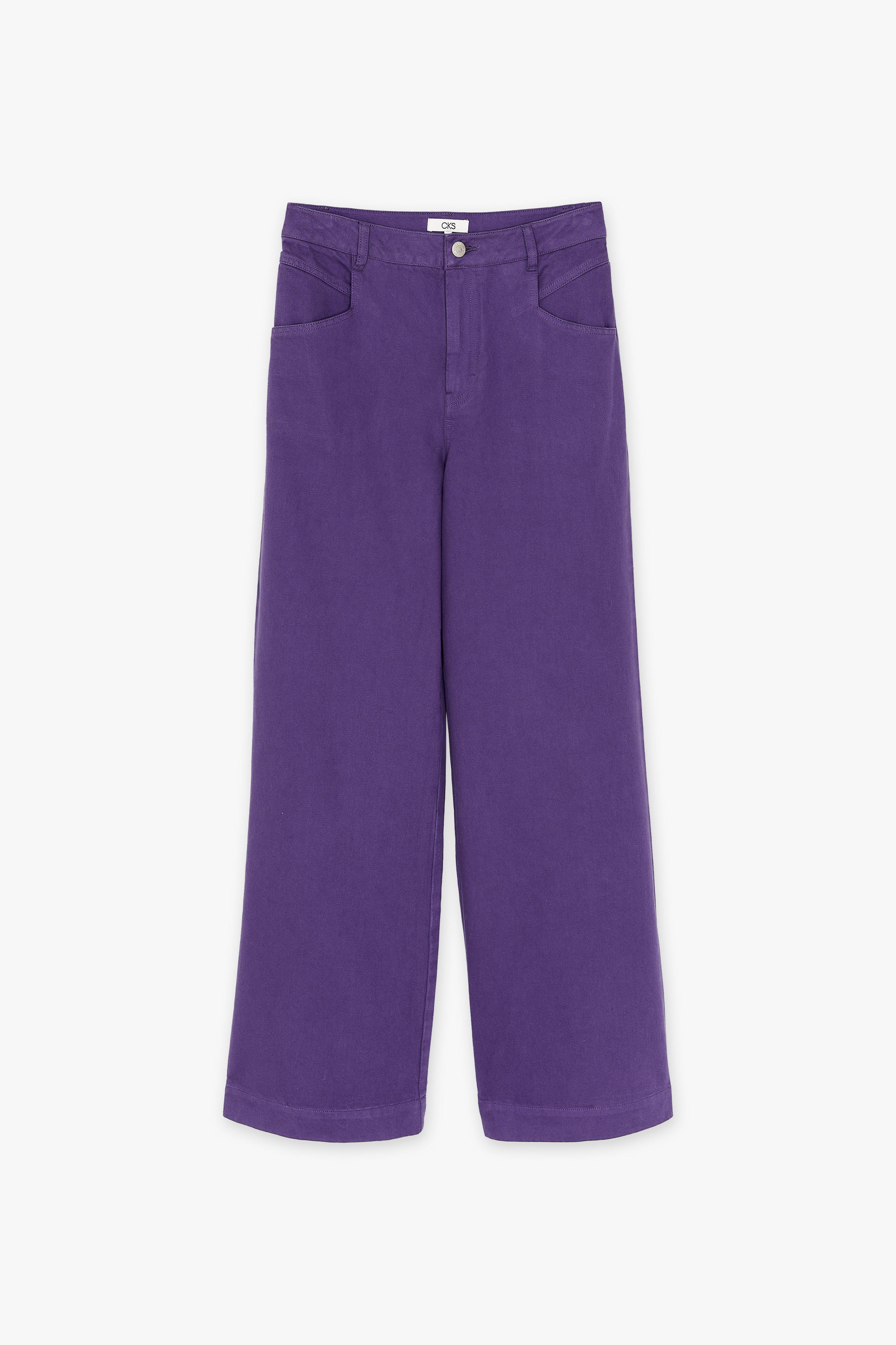 CKS - ReNEWed trousers -  - violet